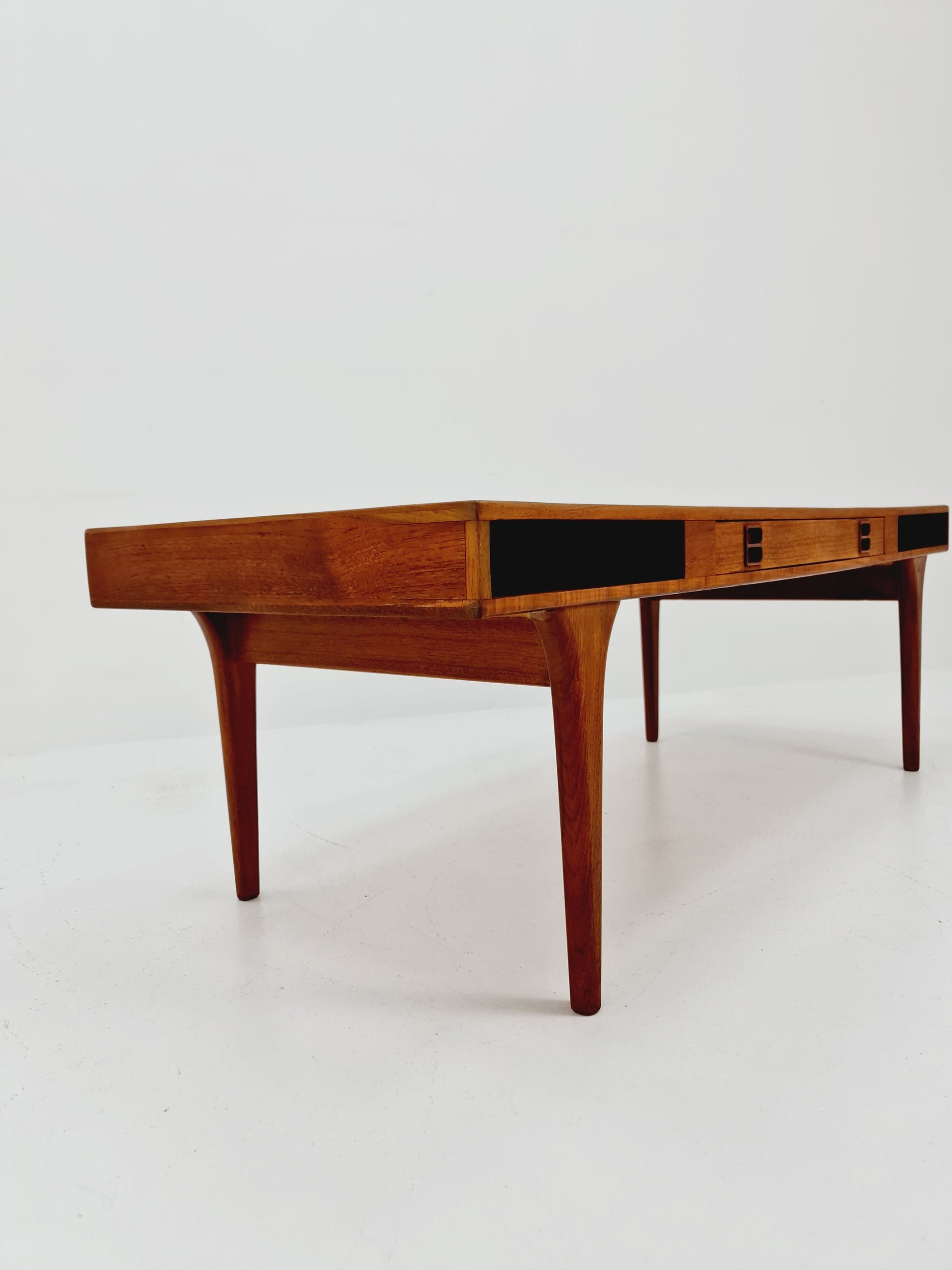 Rare Danish Teak Coffee Table by Nanna Ditzel for Silkeborg Møbelfabrik, 1960s