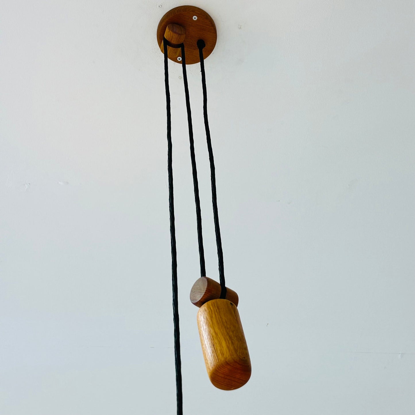 mid century Danish adjustable pendant lamp by DOMUS , 1970S Denmark