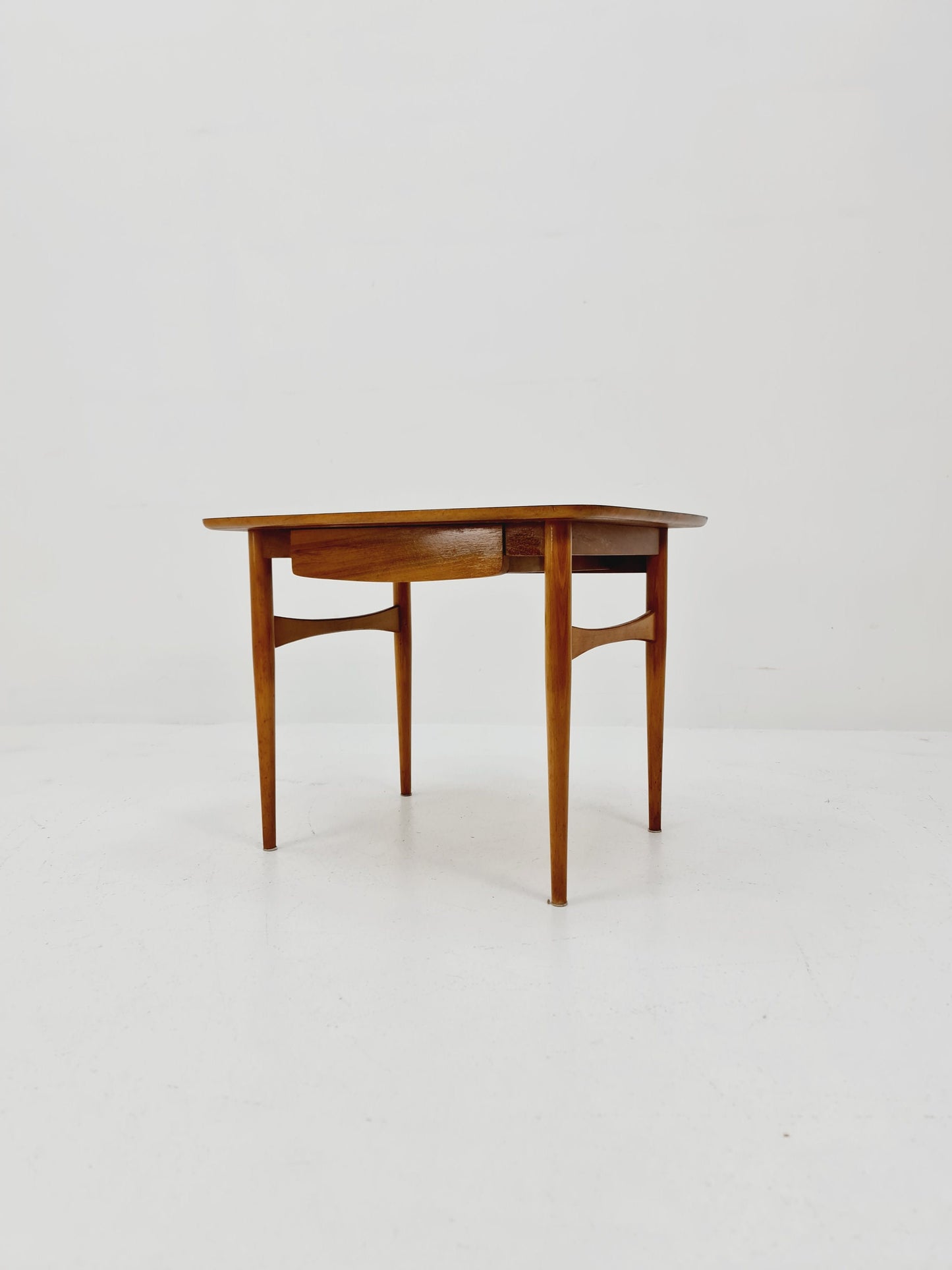 German Vintage Walnut Coffee Table by WK Møbelfabrik, 1960s