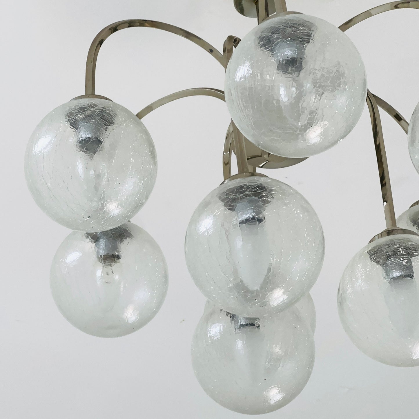 Mid century modern ceiling lamp 1970s ,Italy