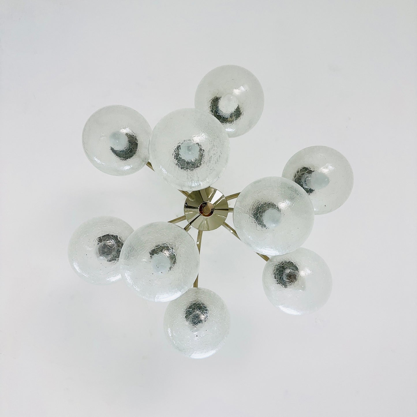Mid century modern ceiling lamp 1970s ,Italy