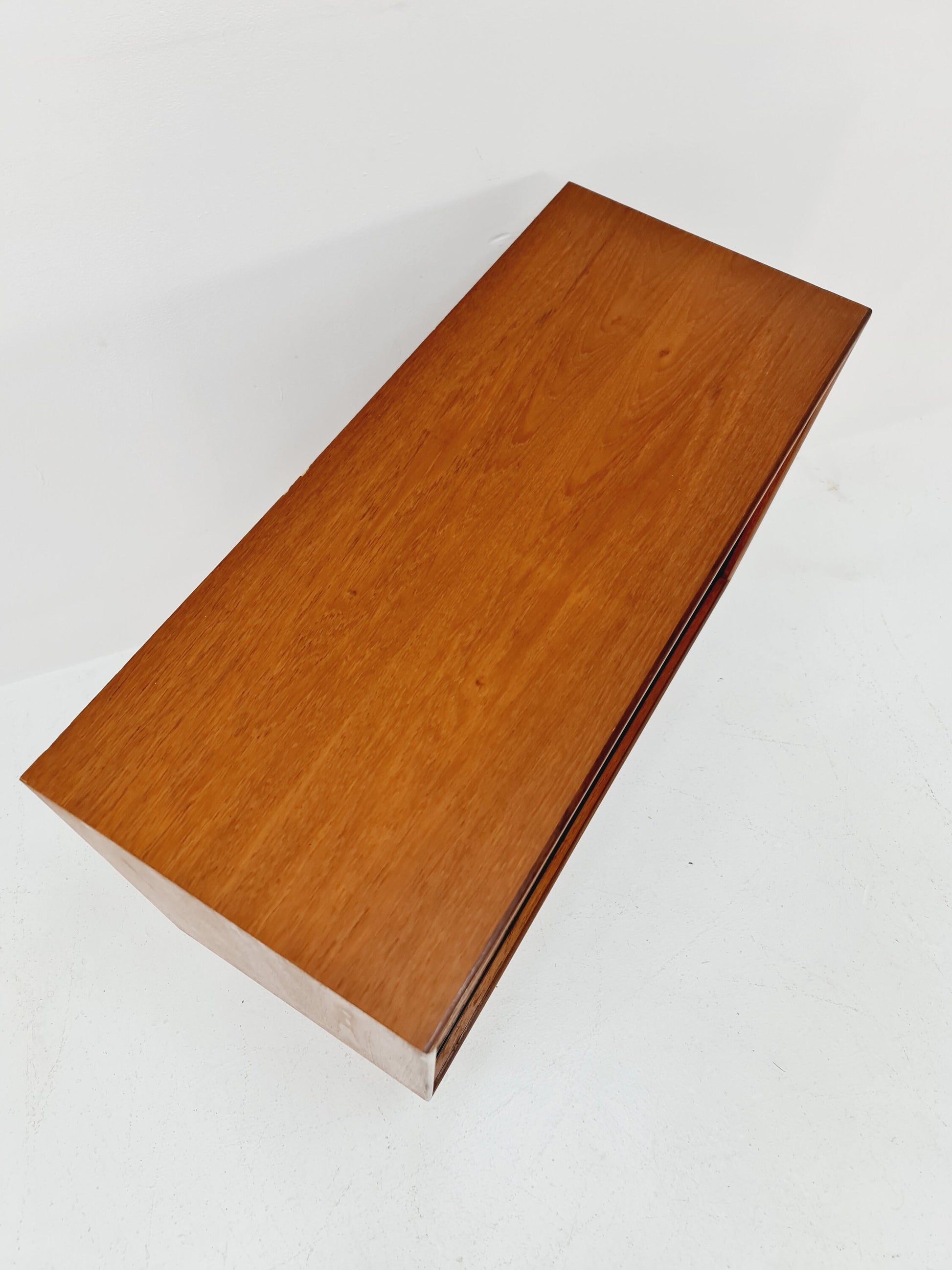 Mid Century Modern danish cabinet teak Display / Vitrine 1960s