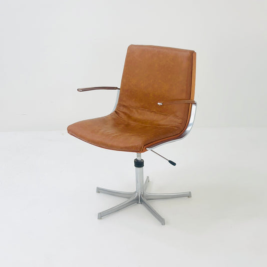 Mid century LOGOS office chair by Bernd Münzebrock for Dieter Knoll 1970s