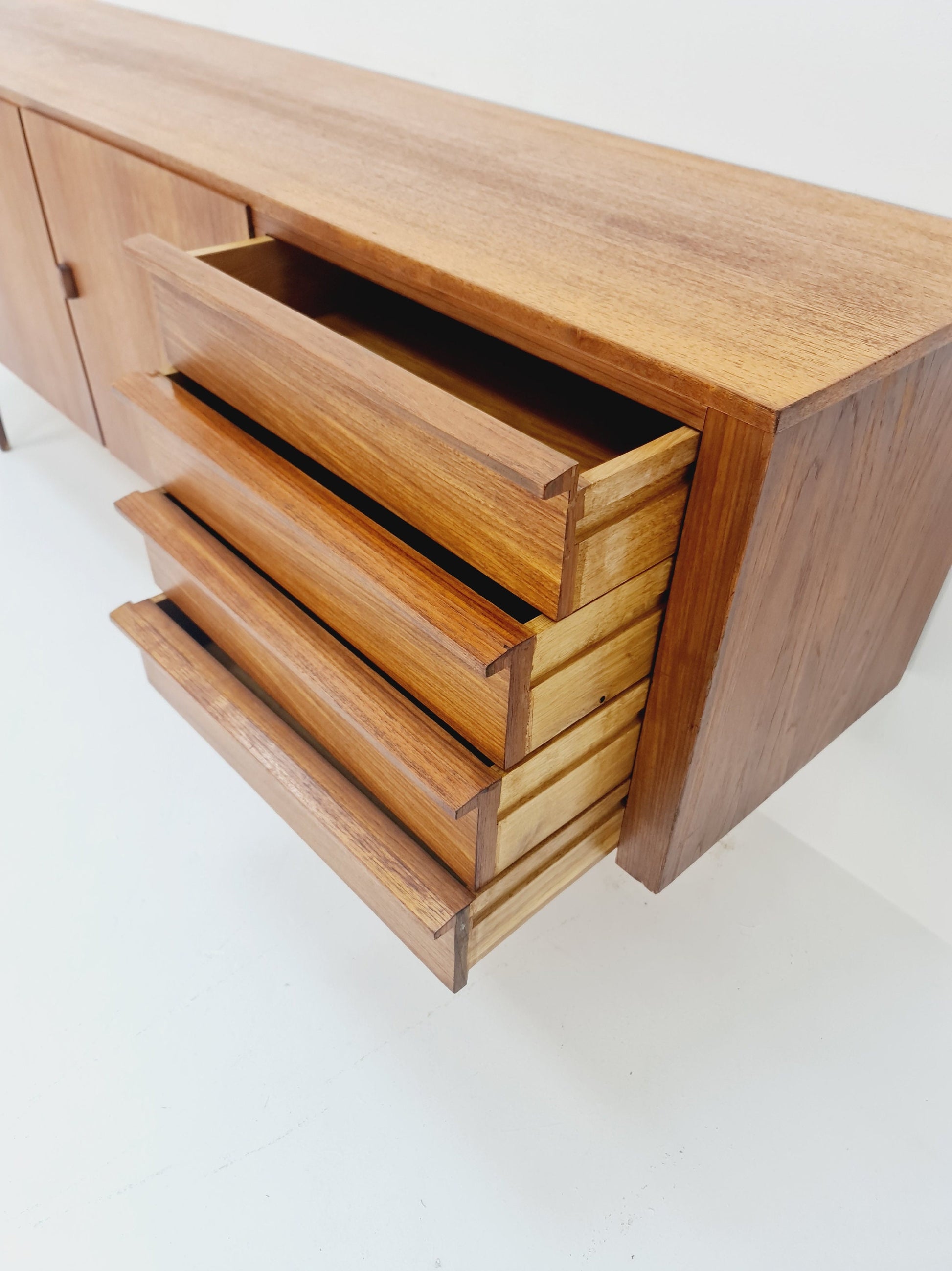 Mid-Century teak German vintage Sideboard 1960s