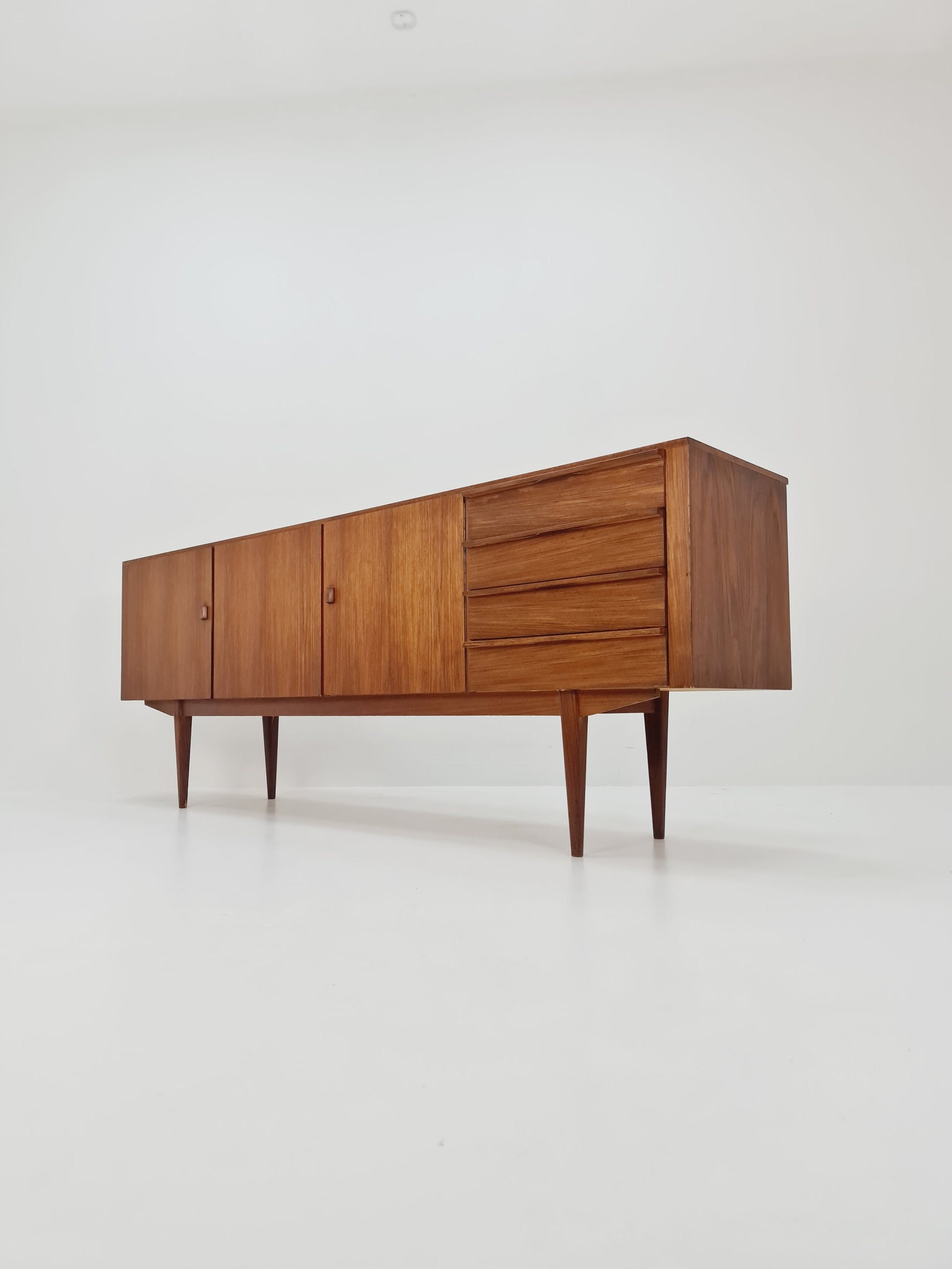 Mid-Century teak German vintage Sideboard 1960s