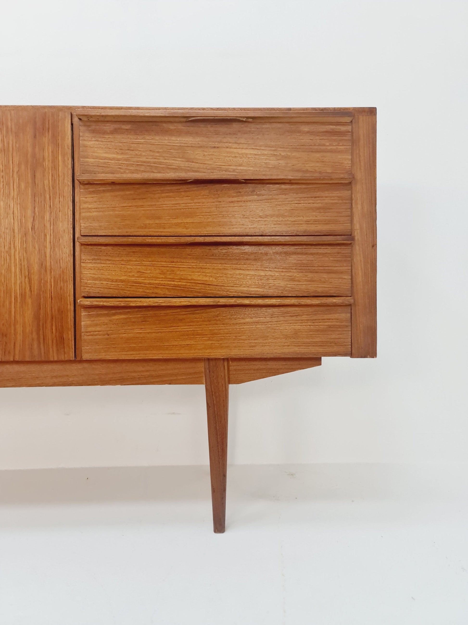 Mid-Century teak German vintage Sideboard 1960s
