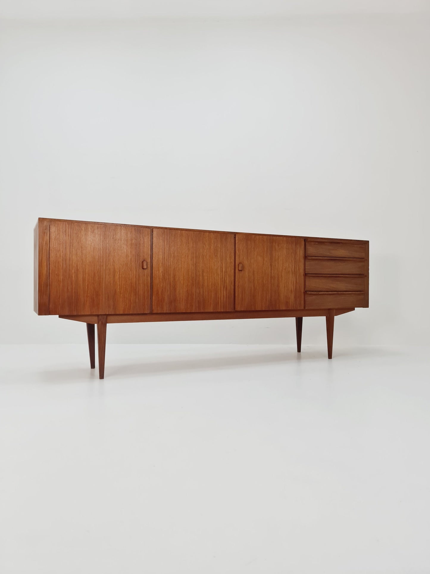 Mid-Century teak German vintage Sideboard 1960s
