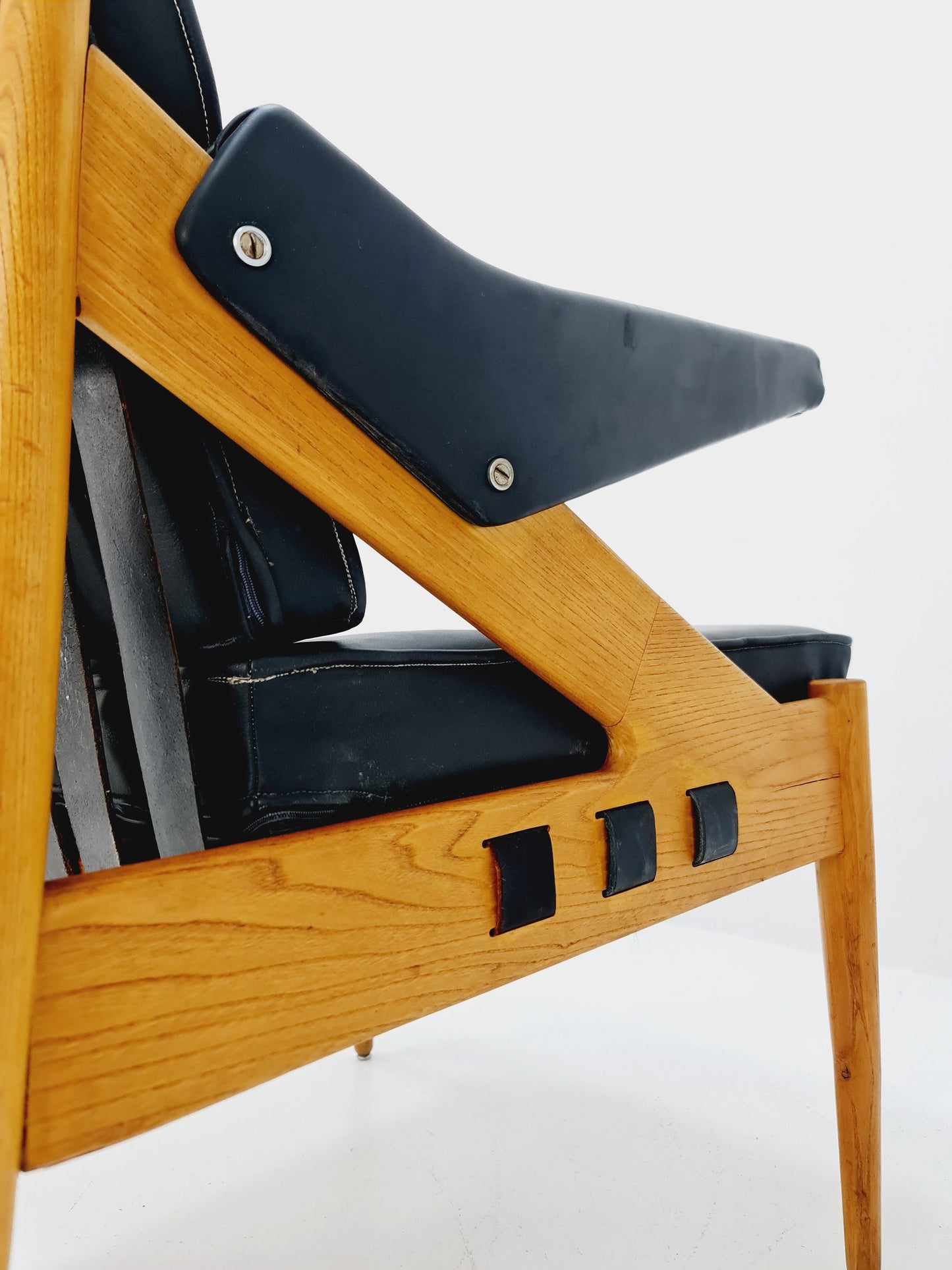 Mid century easy lounge chairs by Egon Eiermann For Wilde & spieth, 1950s, Set of 2