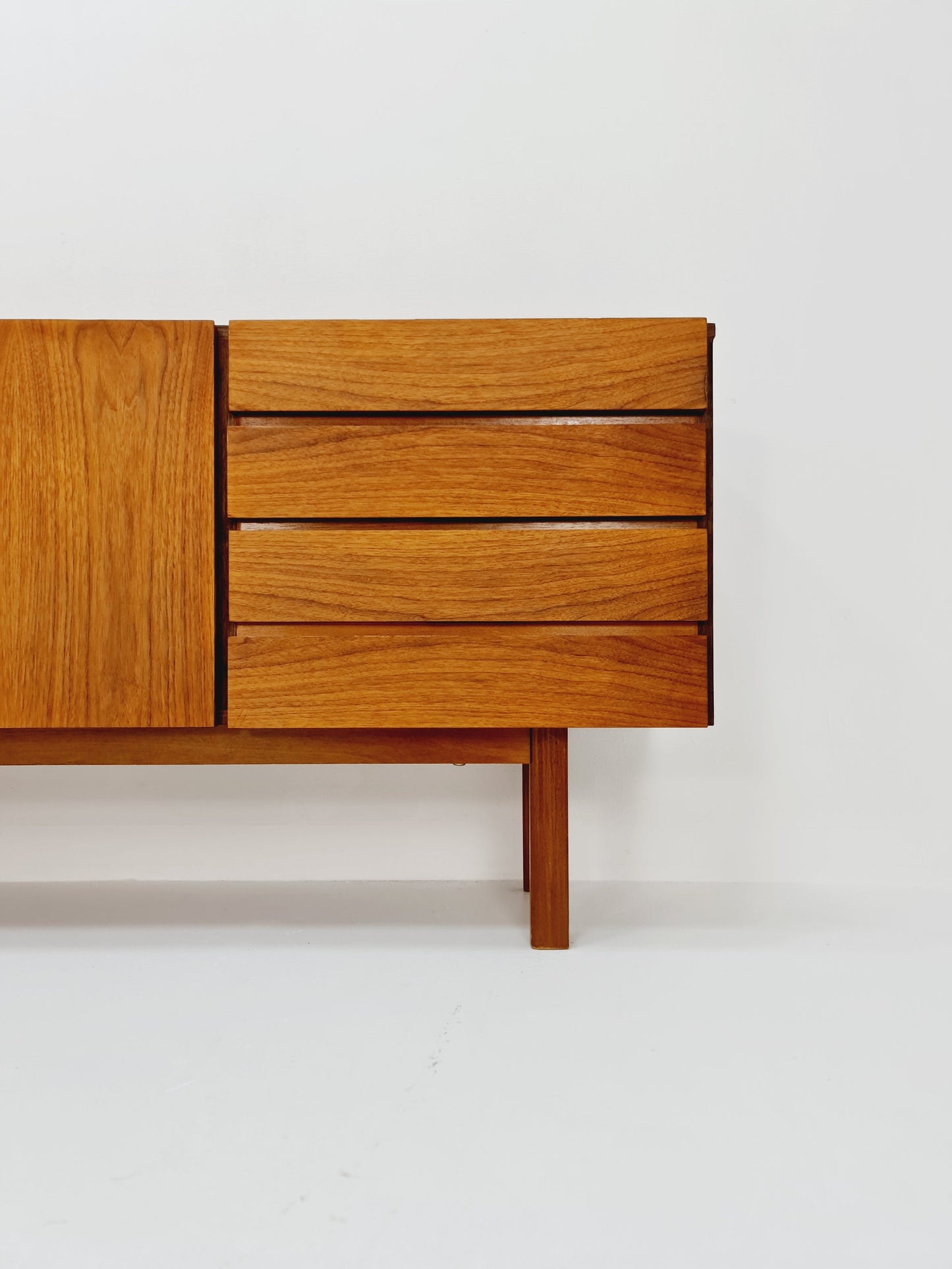 Mid Century Modern German Teak Sideboard by Wista , 1960s