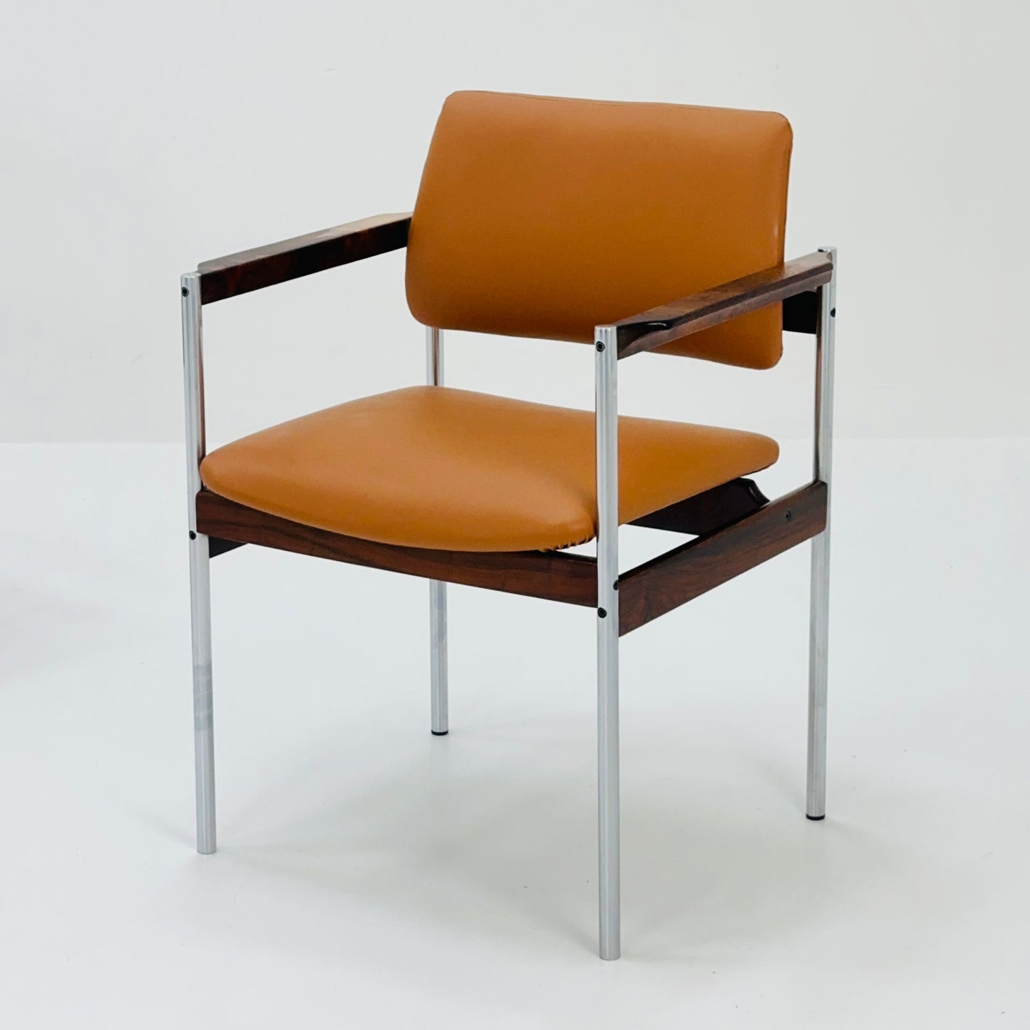 Set of 2 Mid-Century Dining arm Chairs by Thereca, 1960s, Netherlands