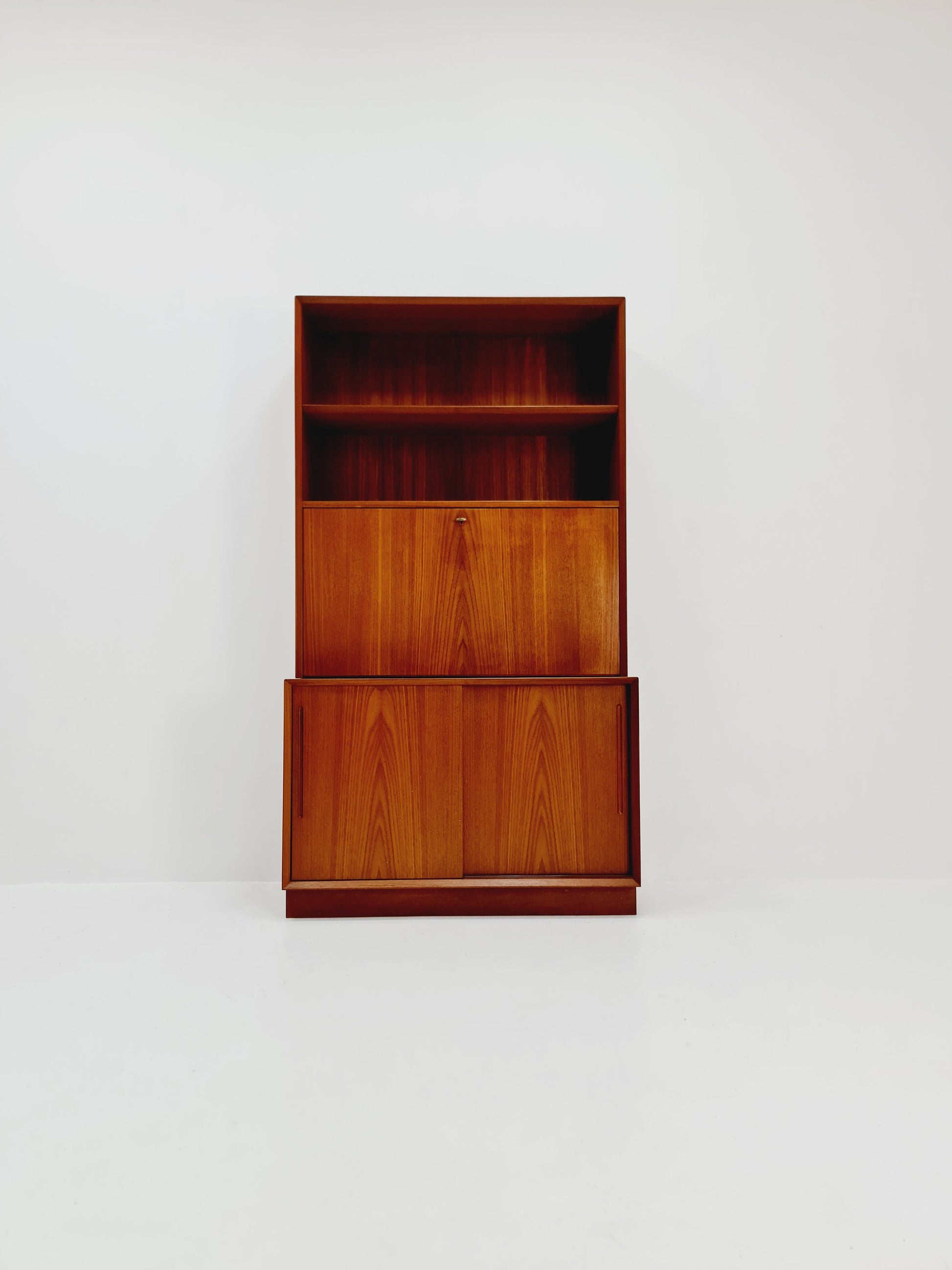Danish vintage bookshelf system/Desk / book case teak by Svend AAge Rasmusen , 1960s