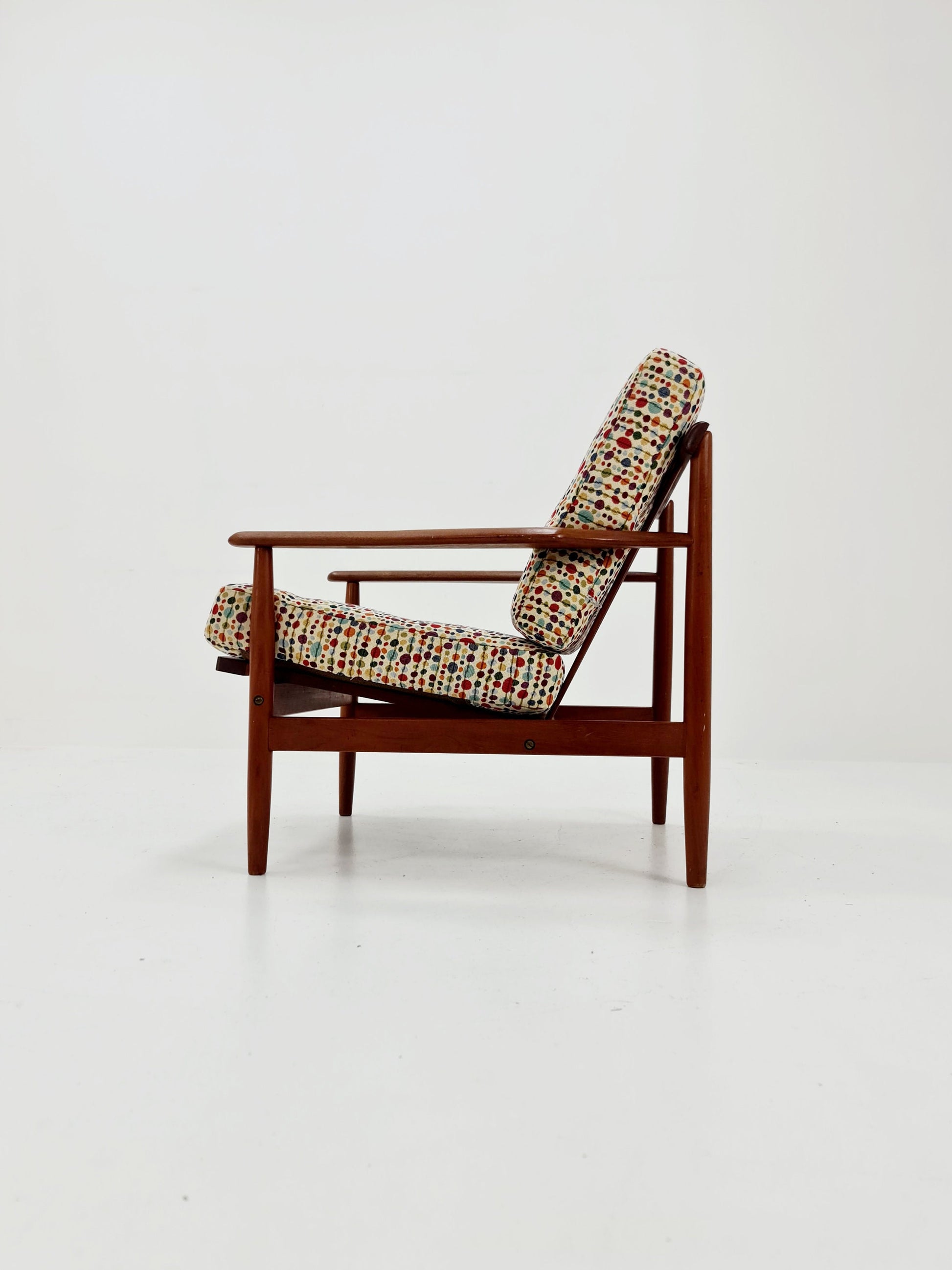 Rare Mid-century vintage Danish Lounge chair, 1960s