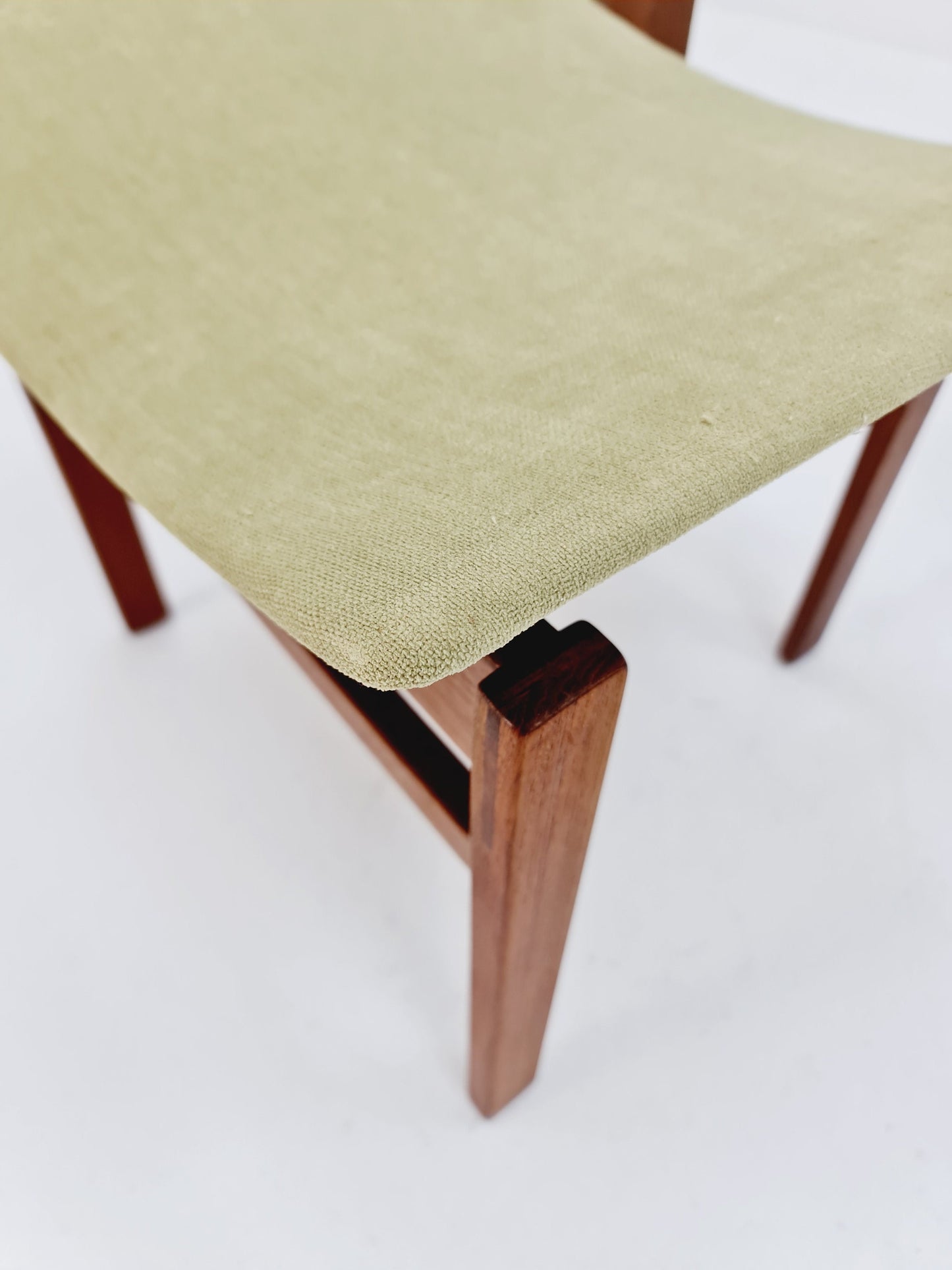 Danish Rare Teak Dining chairs By Inger Klingenberg For France & Son Model 193 ,1960s