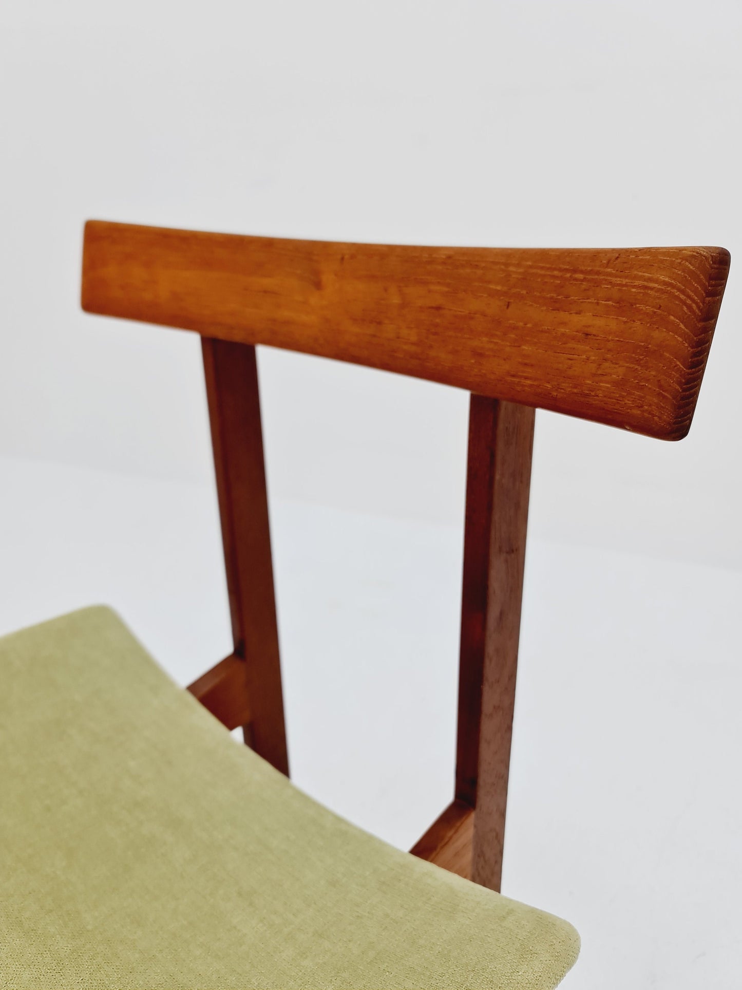 Danish Rare Teak Dining chairs By Inger Klingenberg For France & Son Model 193 ,1960s