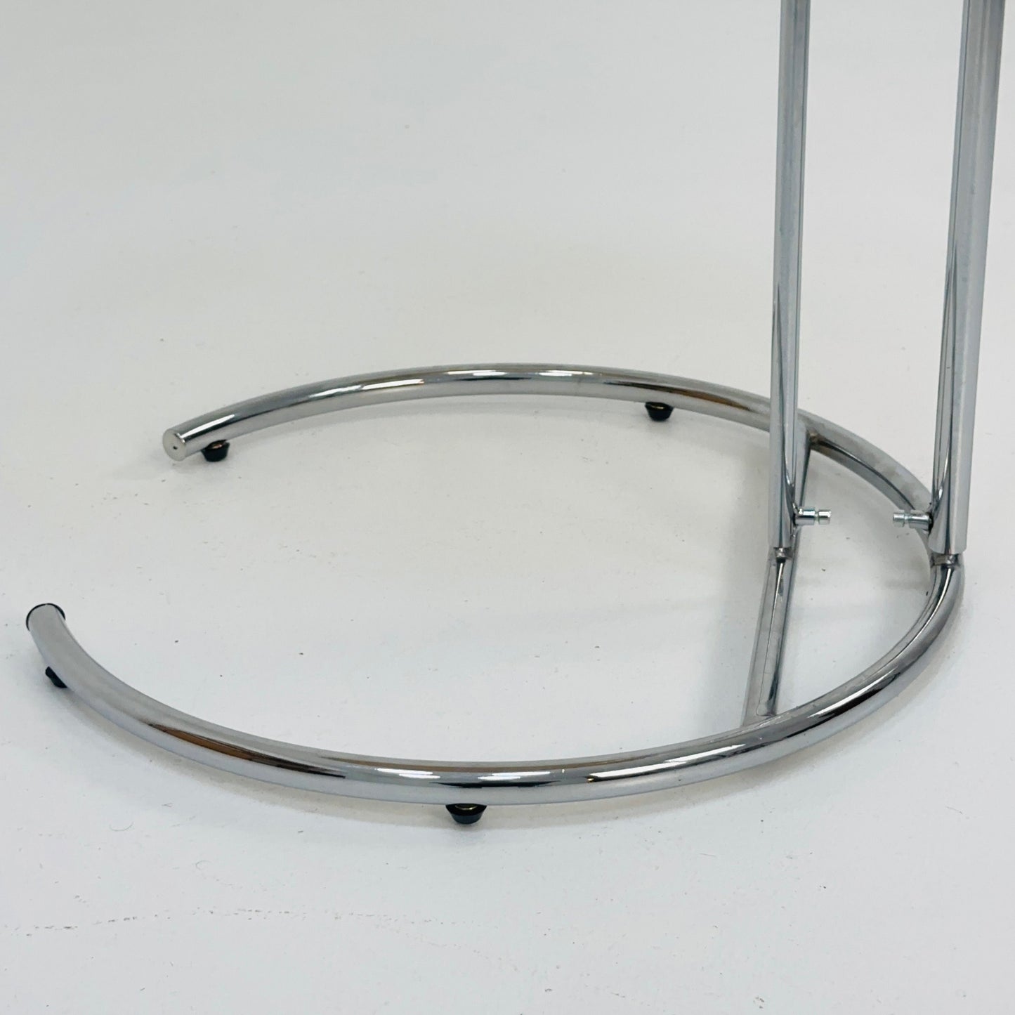 1 of 2 mid century Vintage style of the Adjustable Table E 1027 by Eileen Gray Italy 1990s