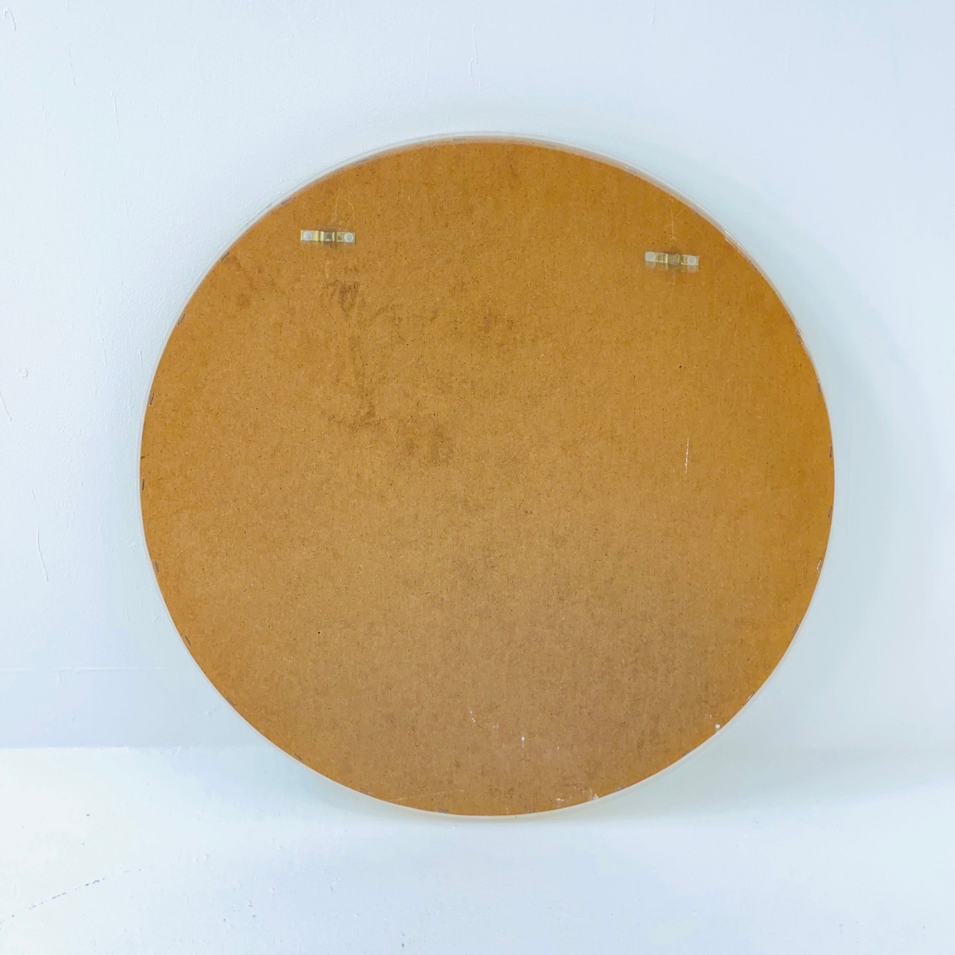Space Age \Mid-Century Round Mirrror, 1970s