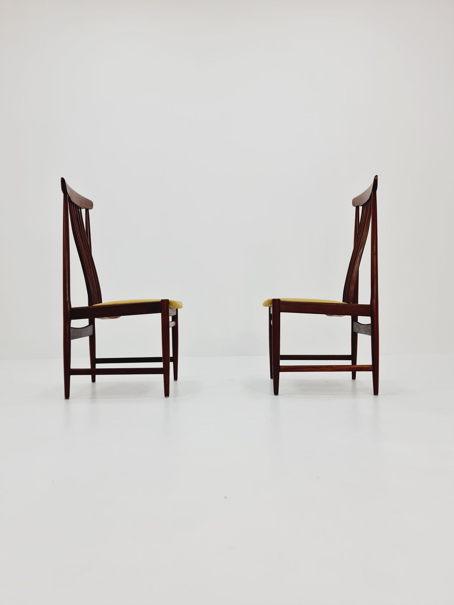 Danish Rare Teak Dining chairs By Arne vodder ,1960s