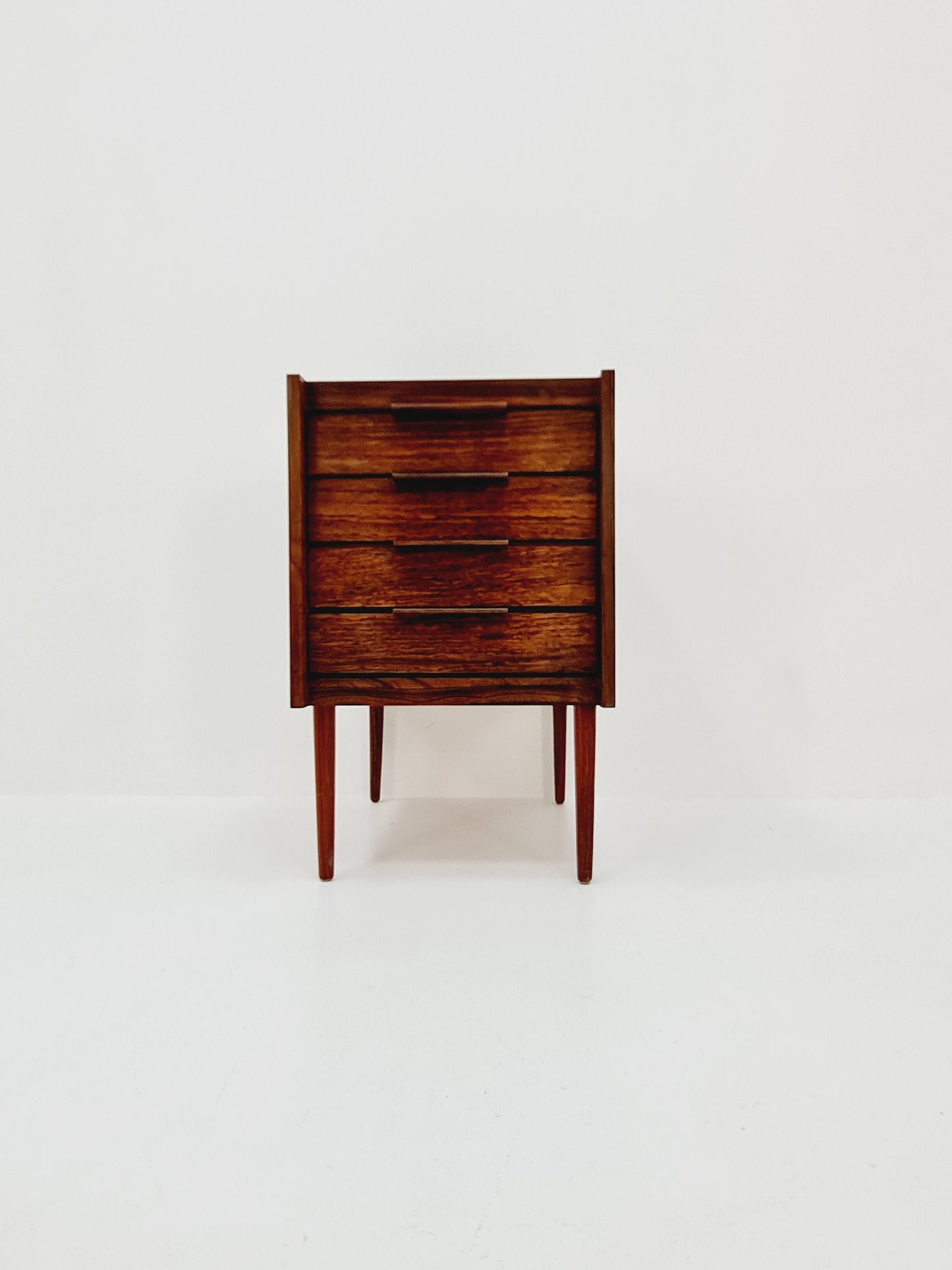 Midcentury Danish Desk design chest of drawers / drawer dresser /4 drawers cabinet, 1960s