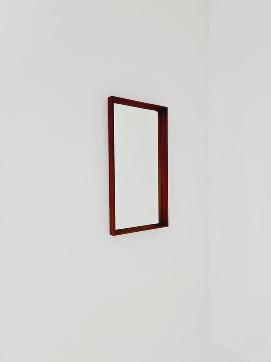 Danish mid-century Modern wall-mounted mirror, 1960s