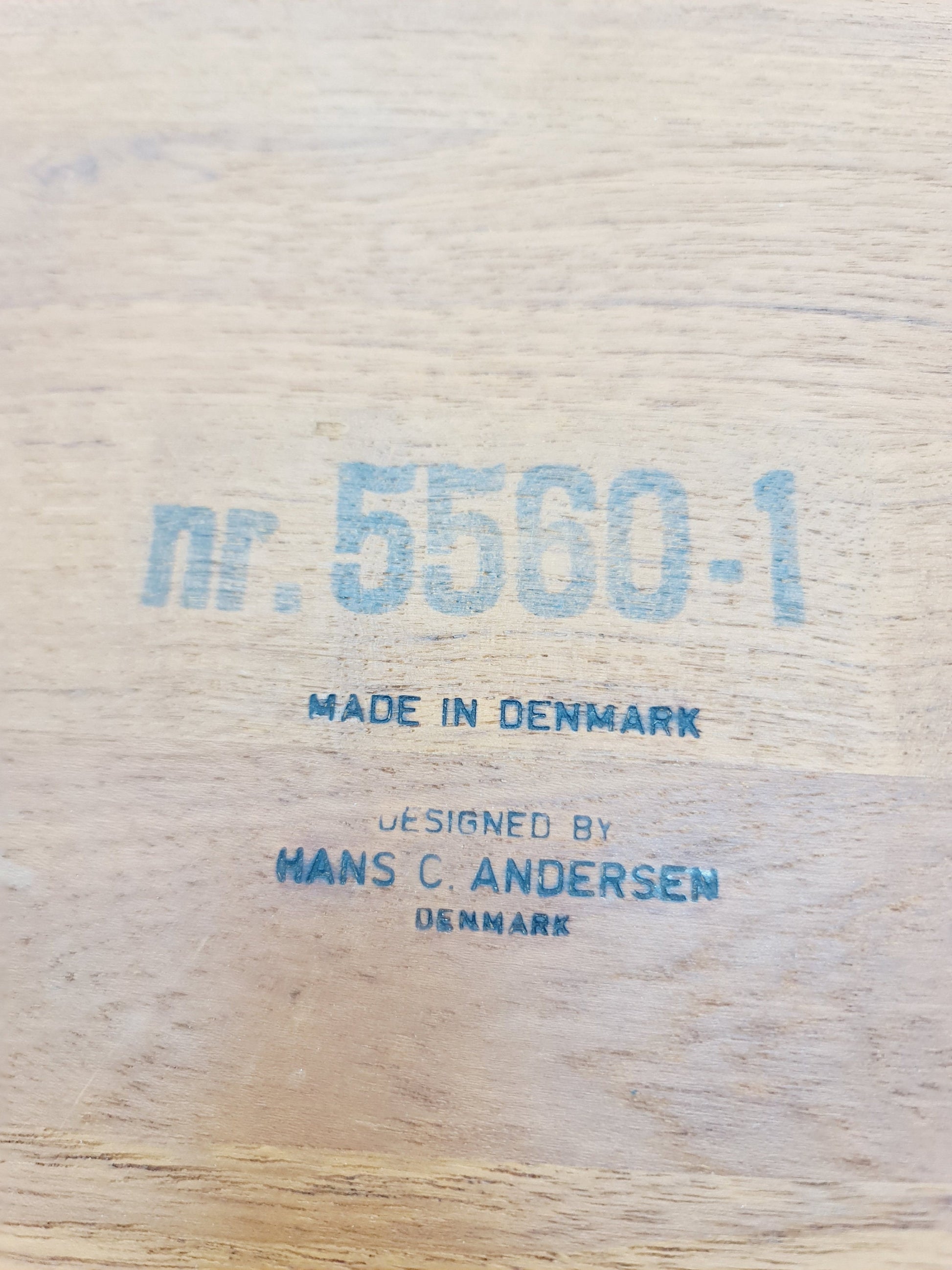 Danish Solid Teak / coffee table/ side table from the 60s By Hans C. Anderersen