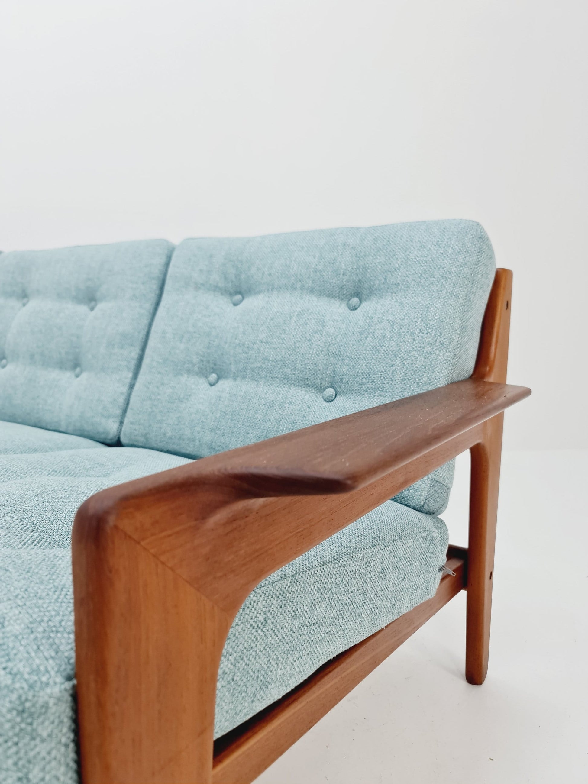 Mid century easy lounge couch by Arne Wahl Iversen for komfort teak , 1960s