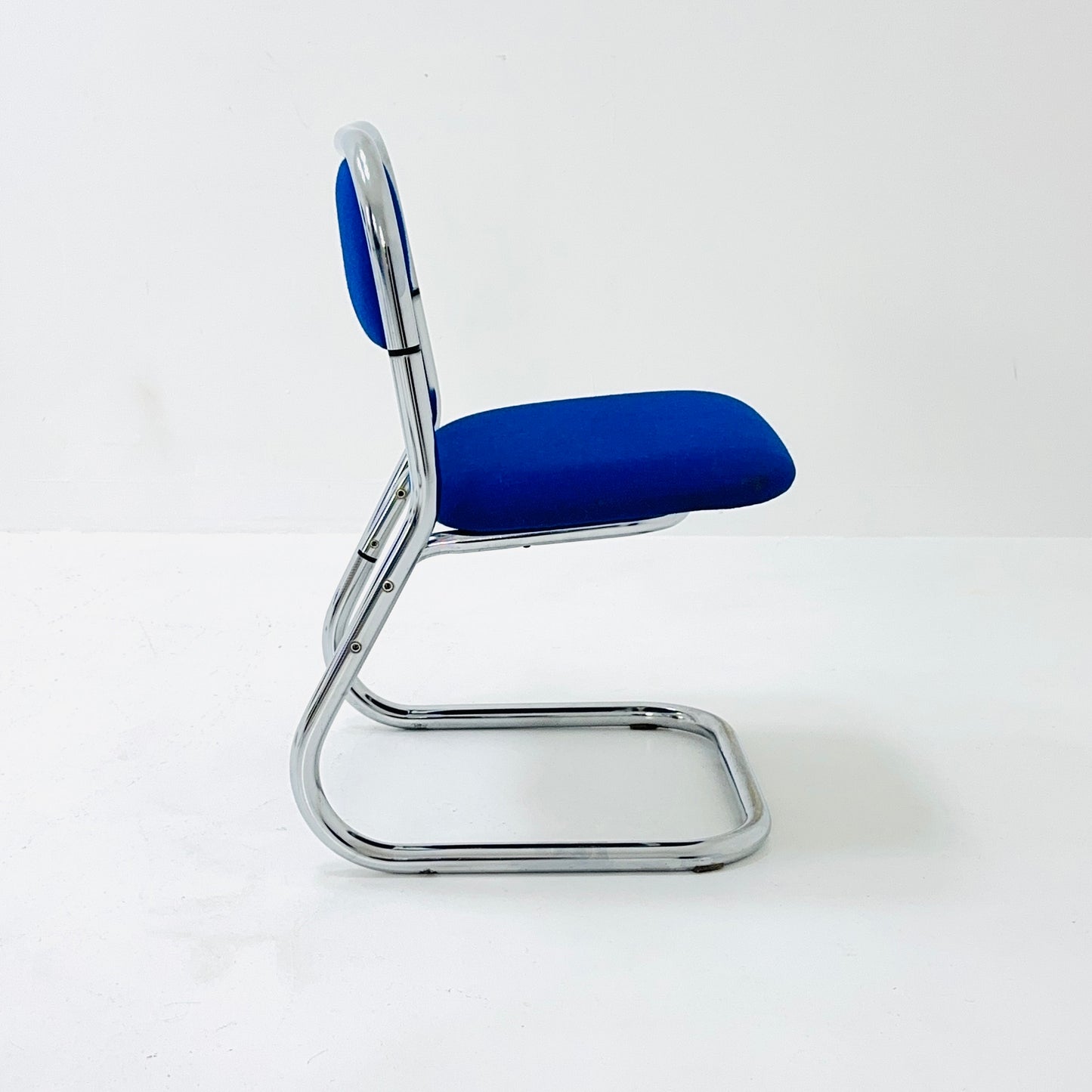 set of 4 mid century Bauhaus dining chairs by 1980s Germany