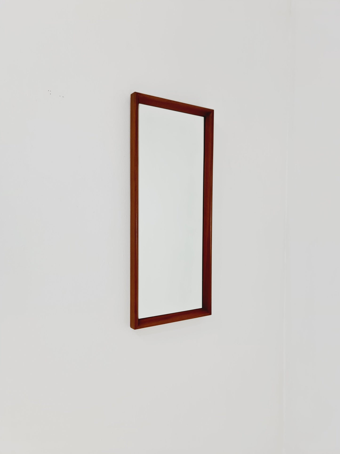 German mid-century Modern wall-mounted mirror, By Verlaux 1950s