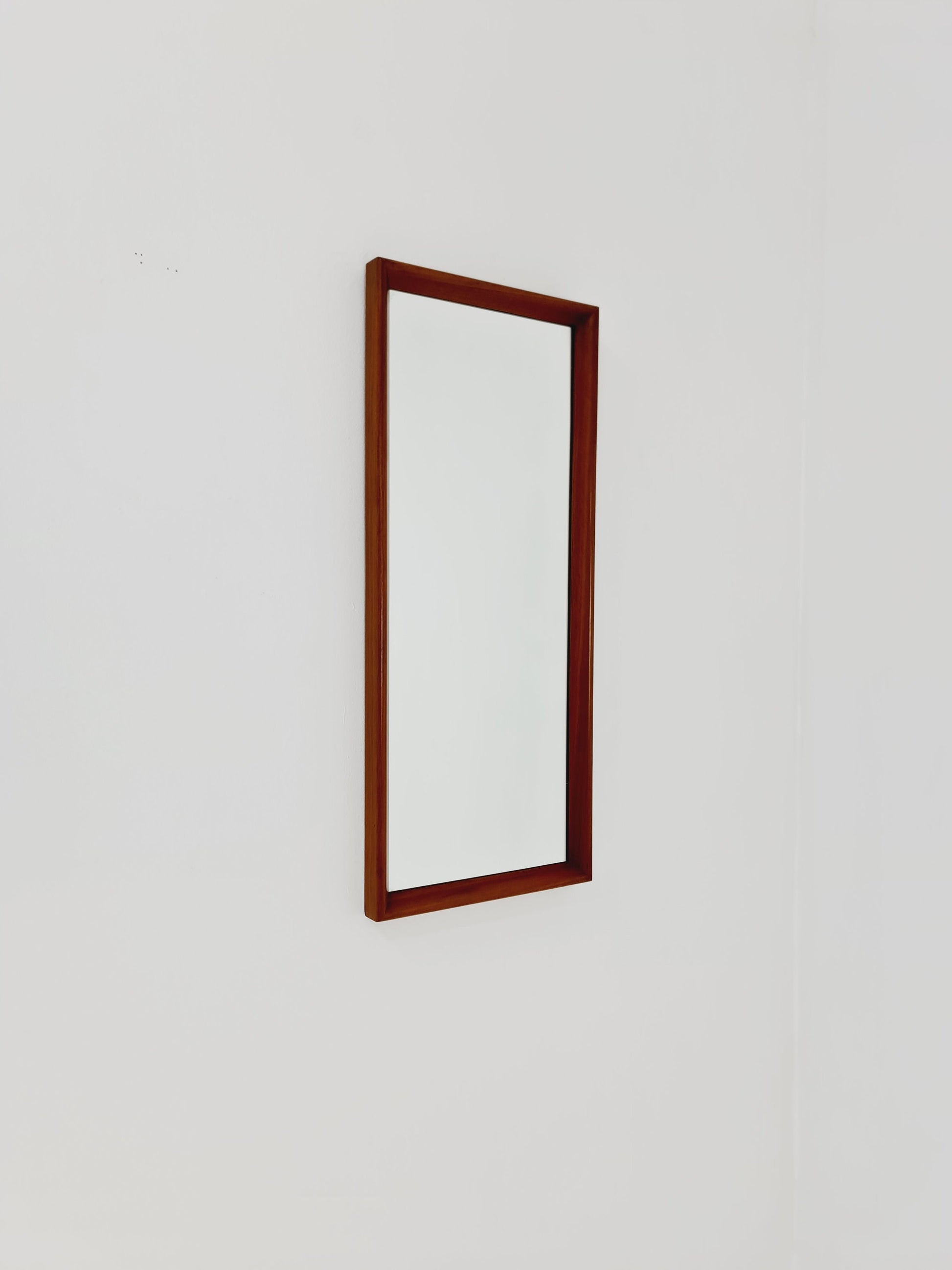 German mid-century Modern wall-mounted mirror, By Verlaux 1950s