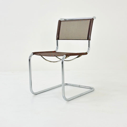mid century Orginal Thonet B33 desk chair by Marcel Breuer, 1980s