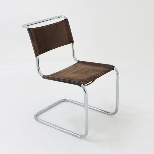 Mid century Orginal Thonet B33 desk chair by Marcel Breuer, 1980s Germany