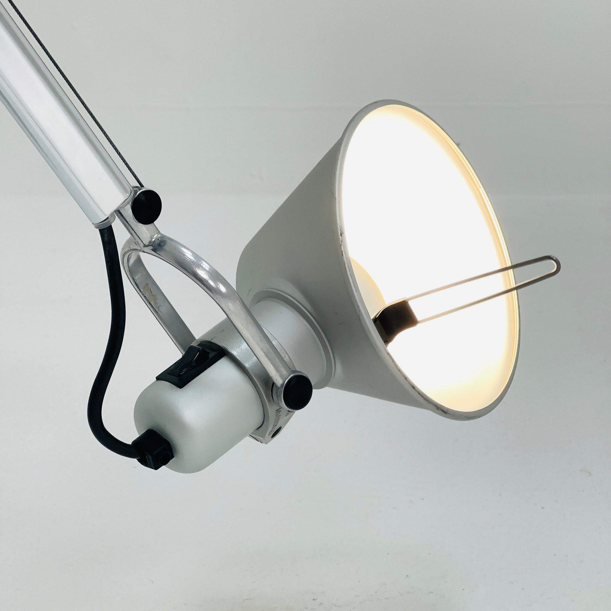 A pair of 'Tolomeo' desktop lamps by Michele De Lucchi & Giancarlo Fassina for Artemide. Italy