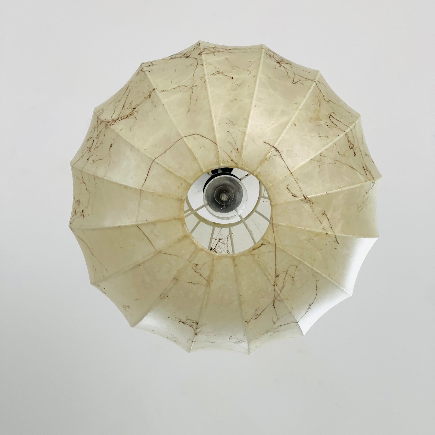 Big Space age pendant lamp by Designer Achille & Pier Giacomo Castiglioni : Bovezzo (Italy)