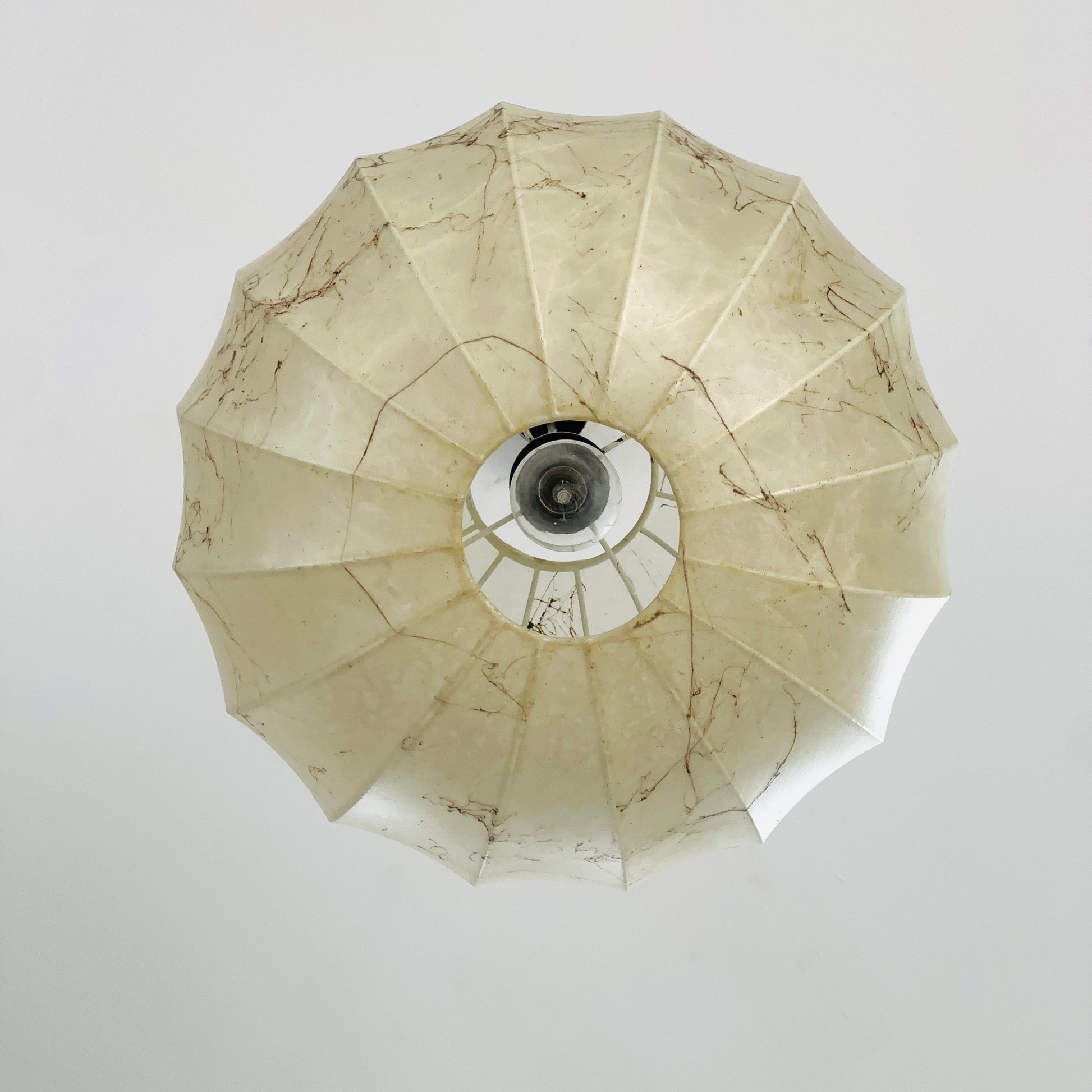 Big Space age pendant lamp by Designer Achille & Pier Giacomo Castiglioni : Bovezzo (Italy)
