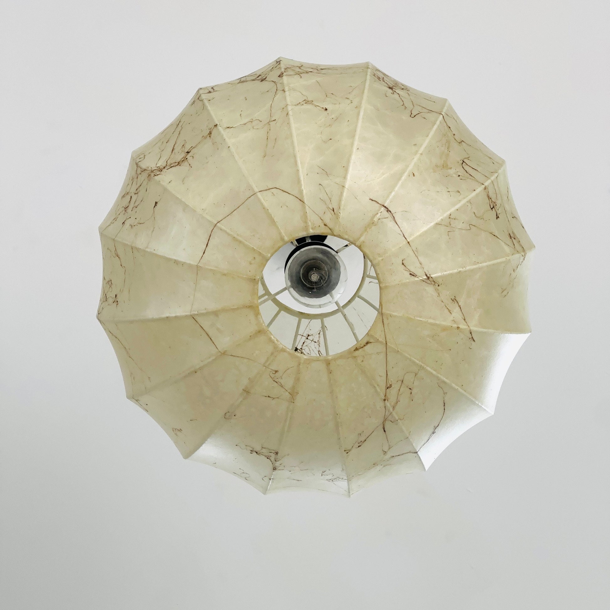 Big Space age pendant lamp by Designer Achille & Pier Giacomo Castiglioni : Bovezzo (Italy)