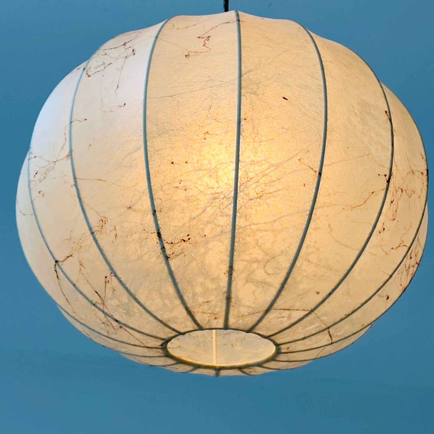 Big Space age pendant lamp by Designer Achille & Pier Giacomo Castiglioni : Bovezzo (Italy)
