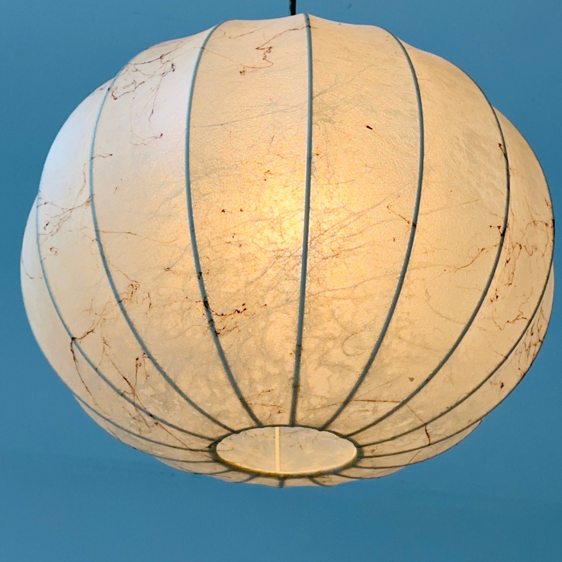 Big Space age pendant lamp by Designer Achille & Pier Giacomo Castiglioni : Bovezzo (Italy)