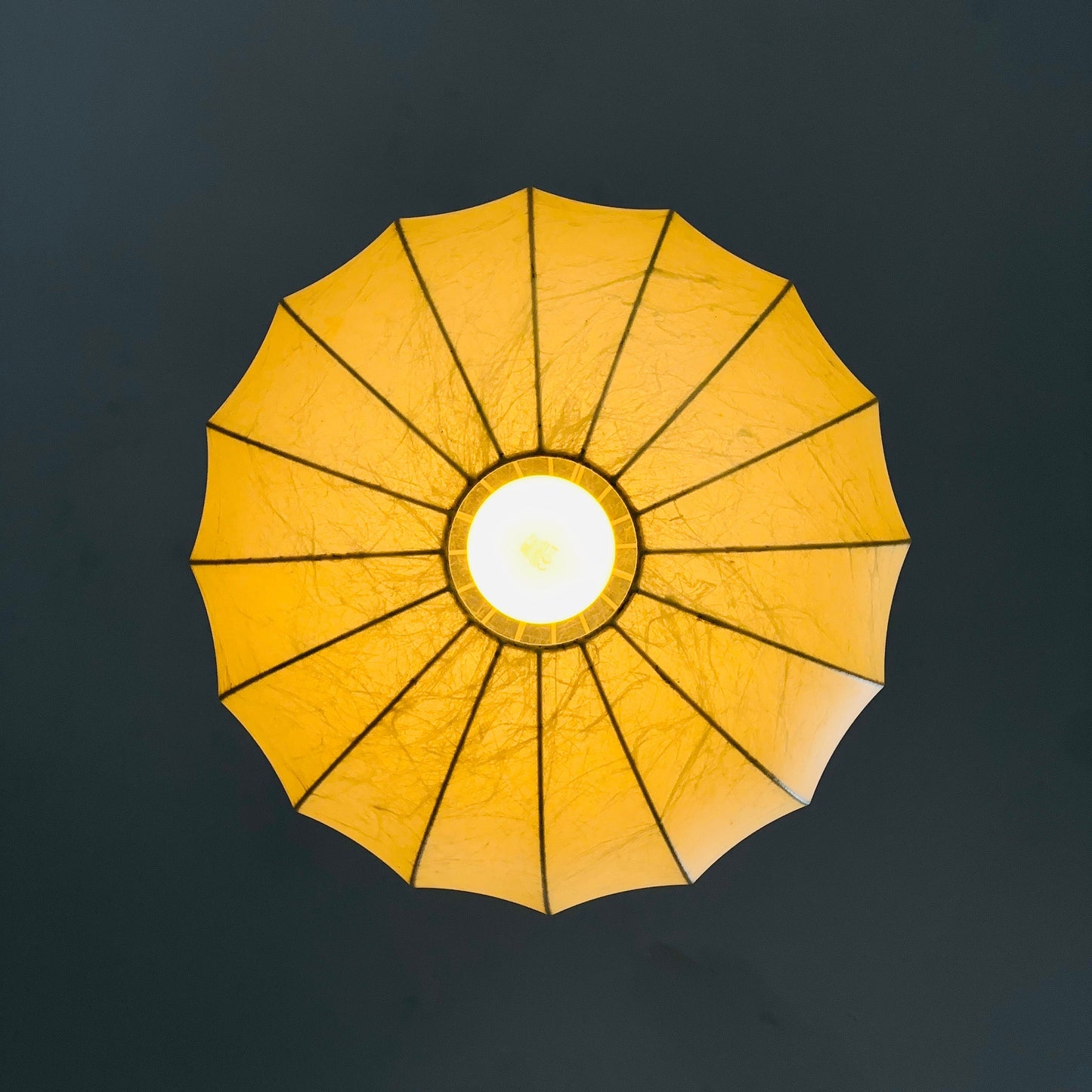 Space age pendant lamp by Designer Achille & Pier Giacomo Castiglioni : Bovezzo (Italy)