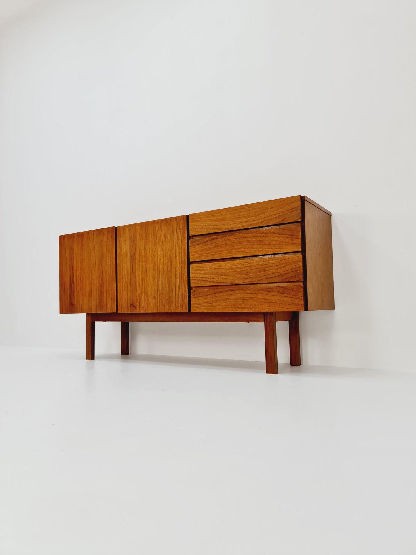 Mid Century Modern German Teak Sideboard by Wista , 1960s
