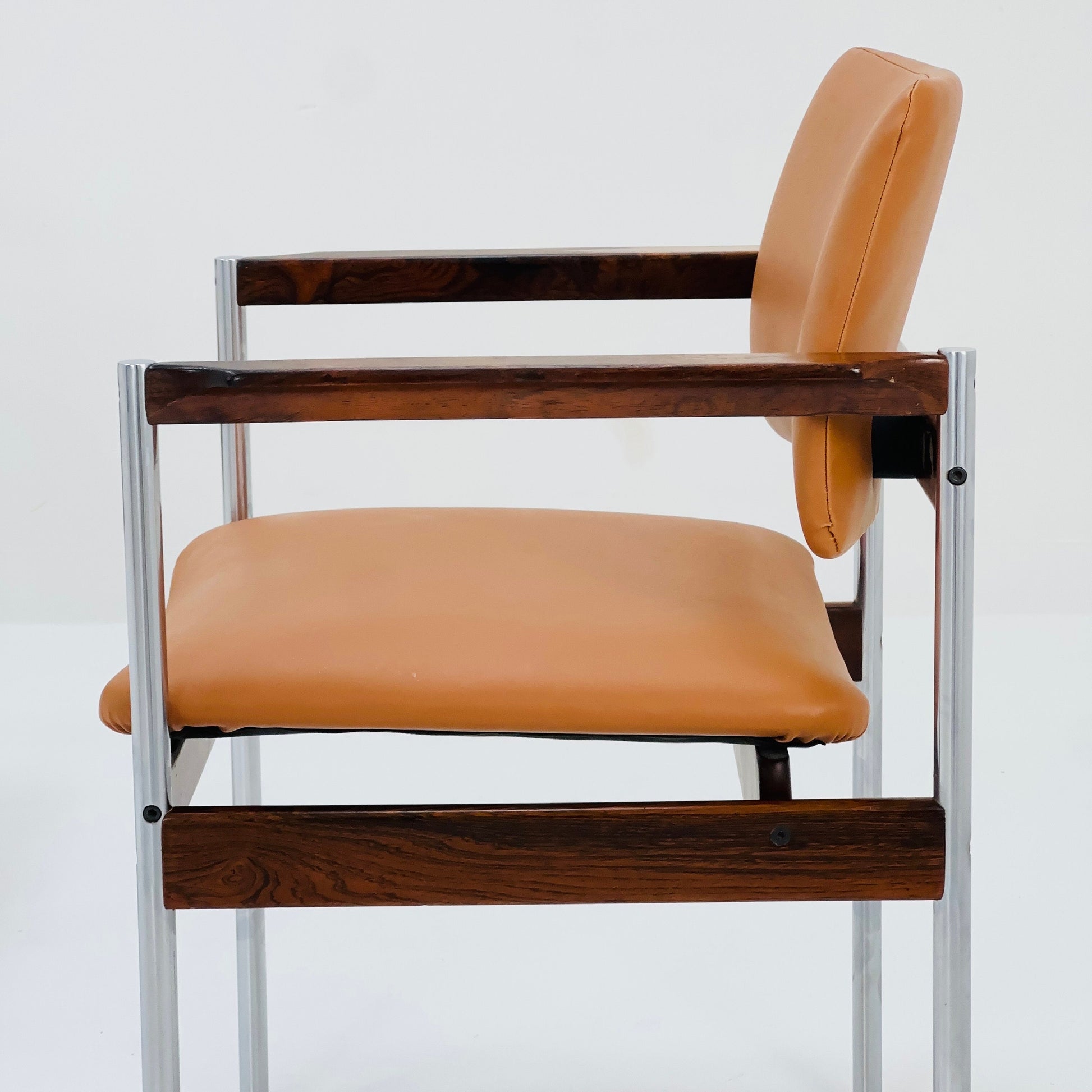 Set of 2 Mid-Century Dining arm Chairs by Thereca, 1960s, Netherlands