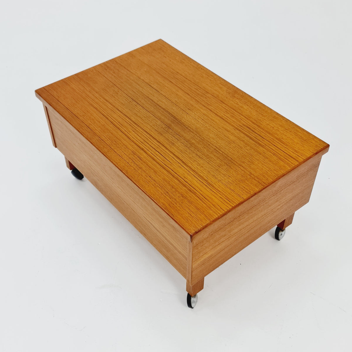 Midcentury Dansh teak side table /TV Sideboard by Omann jun, 1960s