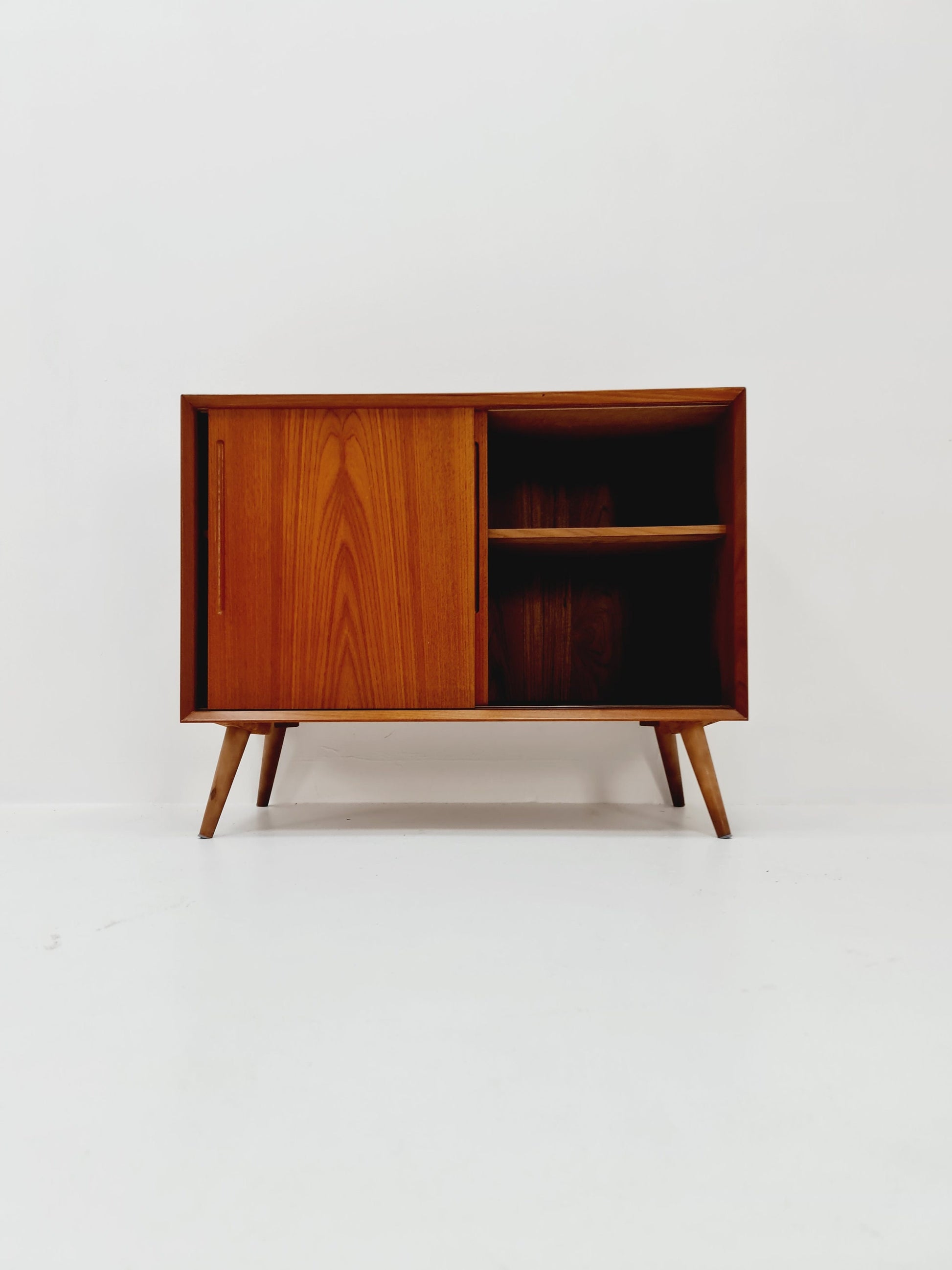 Mid Century Modern Danish Teak Sideboard By Svend AAge Rasmussen 1950s