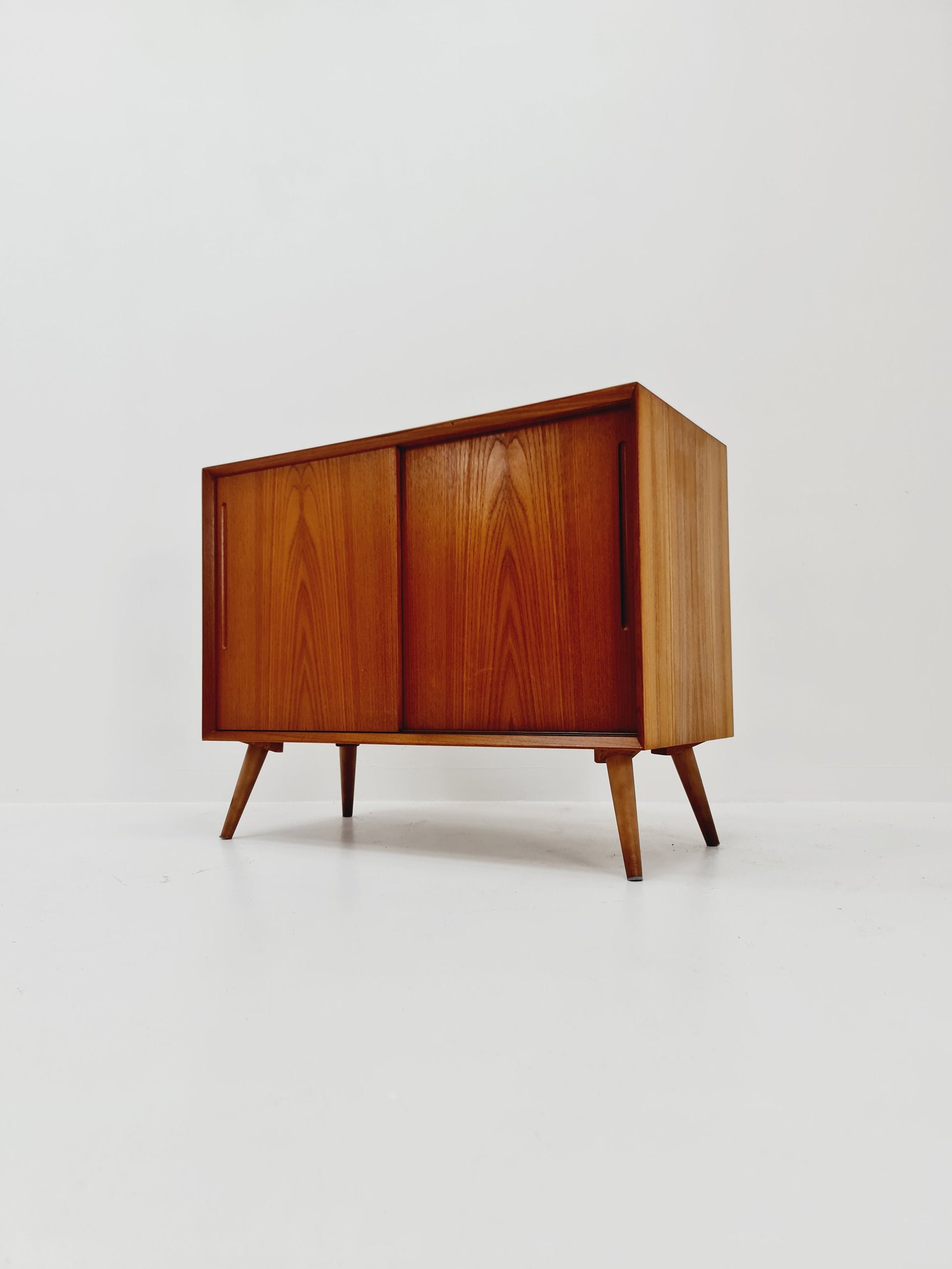 Mid Century Modern Danish Teak Sideboard By Svend AAge Rasmussen 1950s