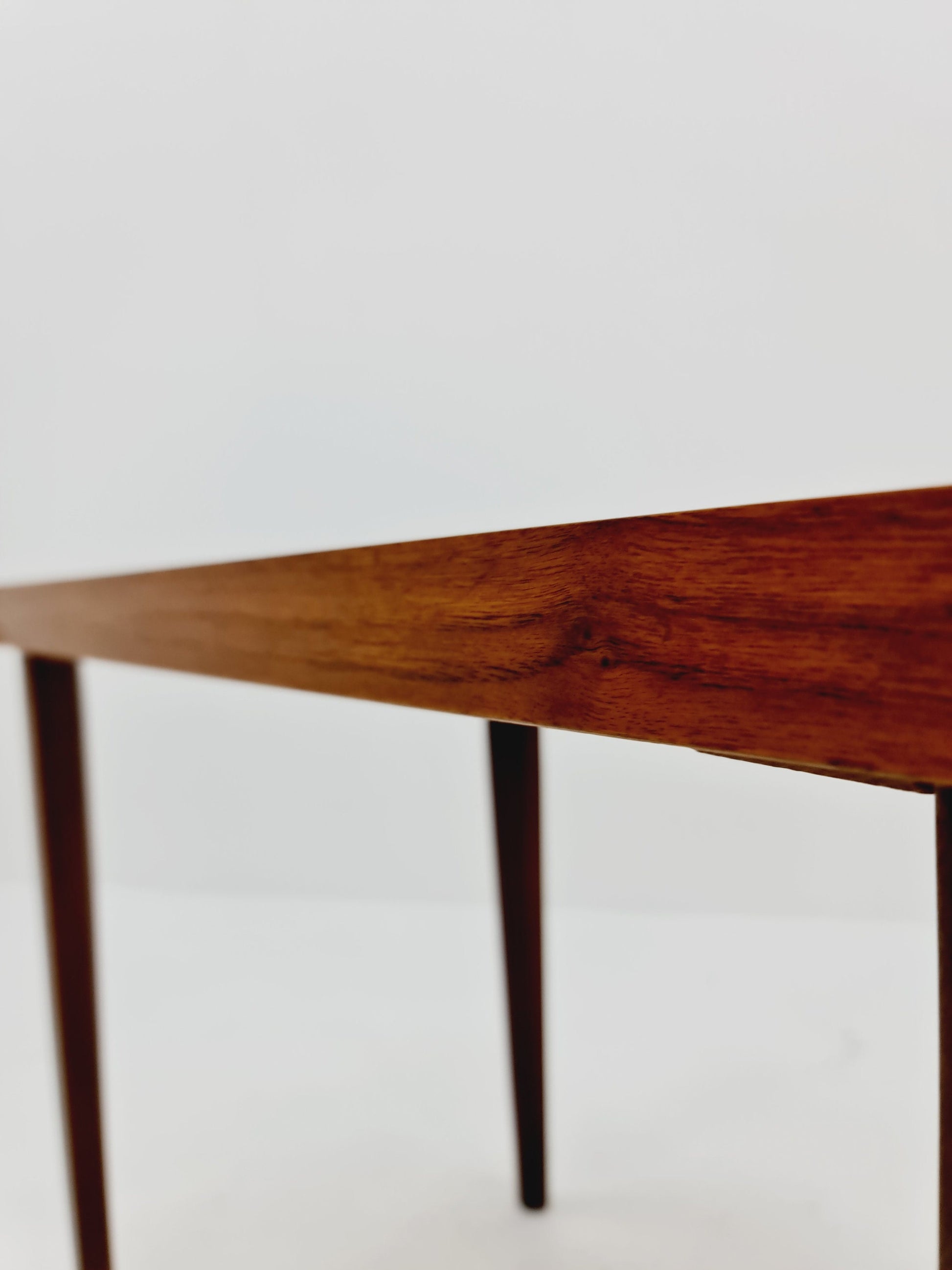 Midcentury German Walnut side table by Opal Möbelfabrik, 1960s