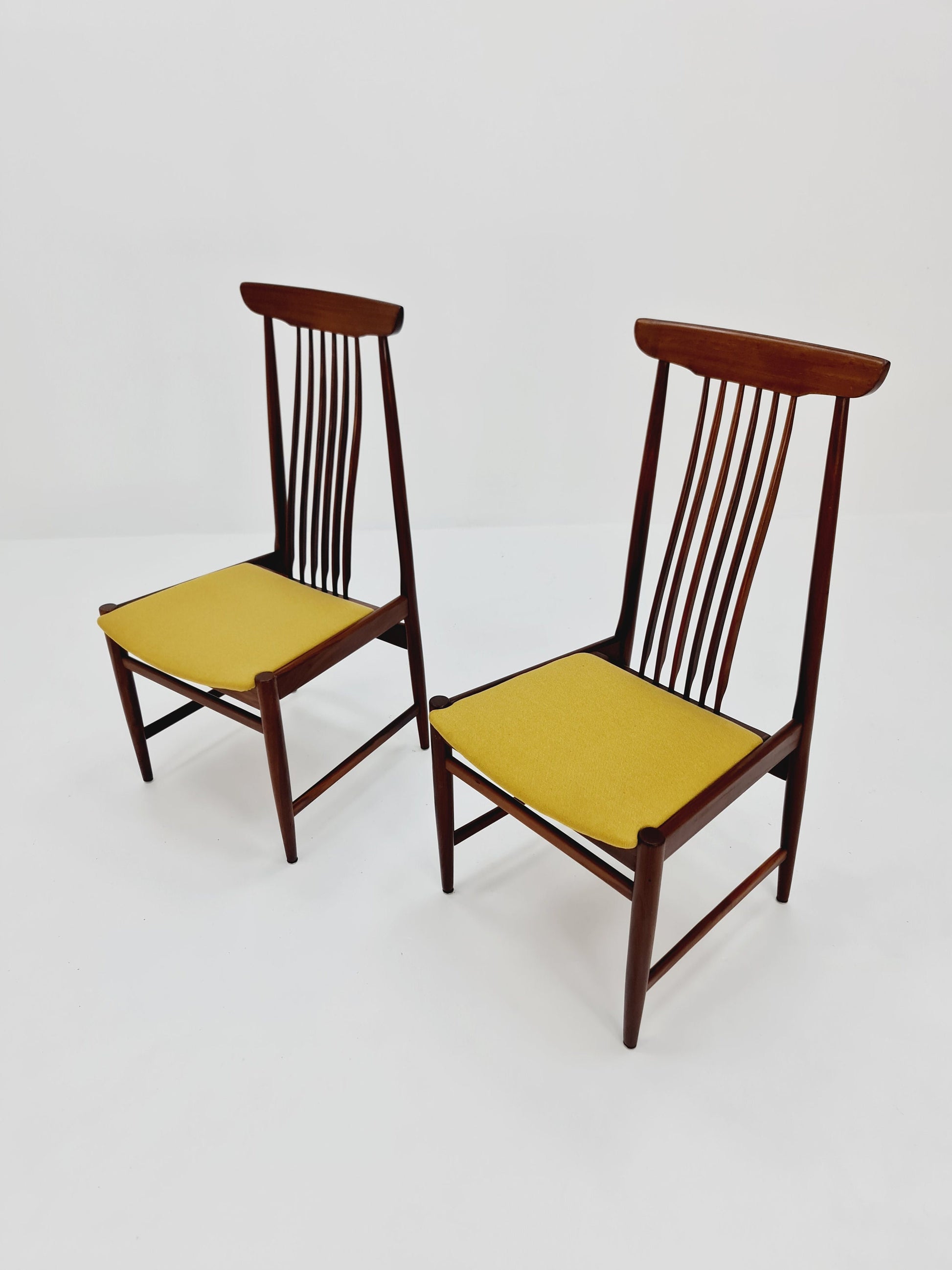 Danish Rare Teak Dining chairs By Arne vodder ,1960s