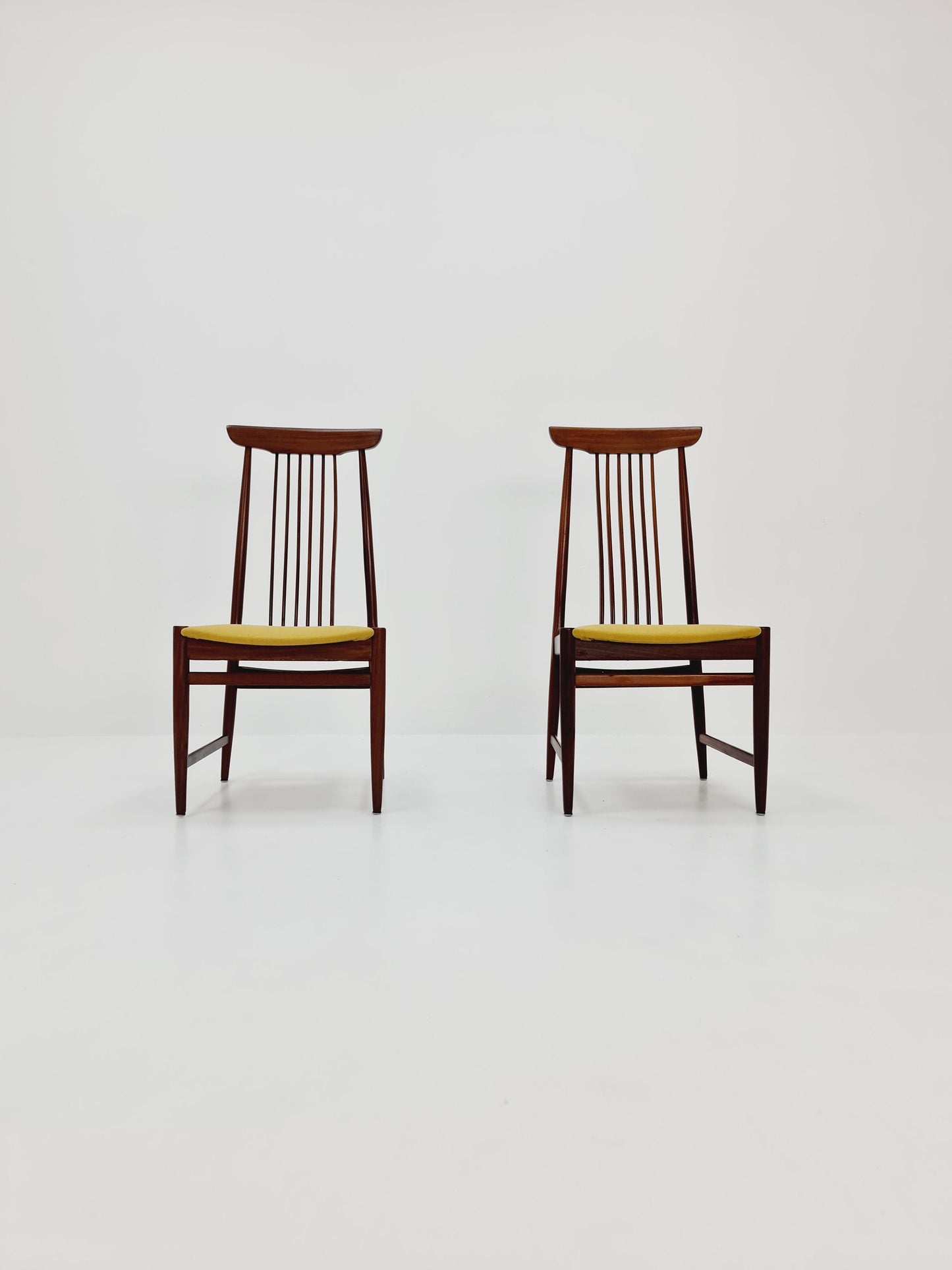 Danish Rare Teak Dining chairs By Arne vodder ,1960s