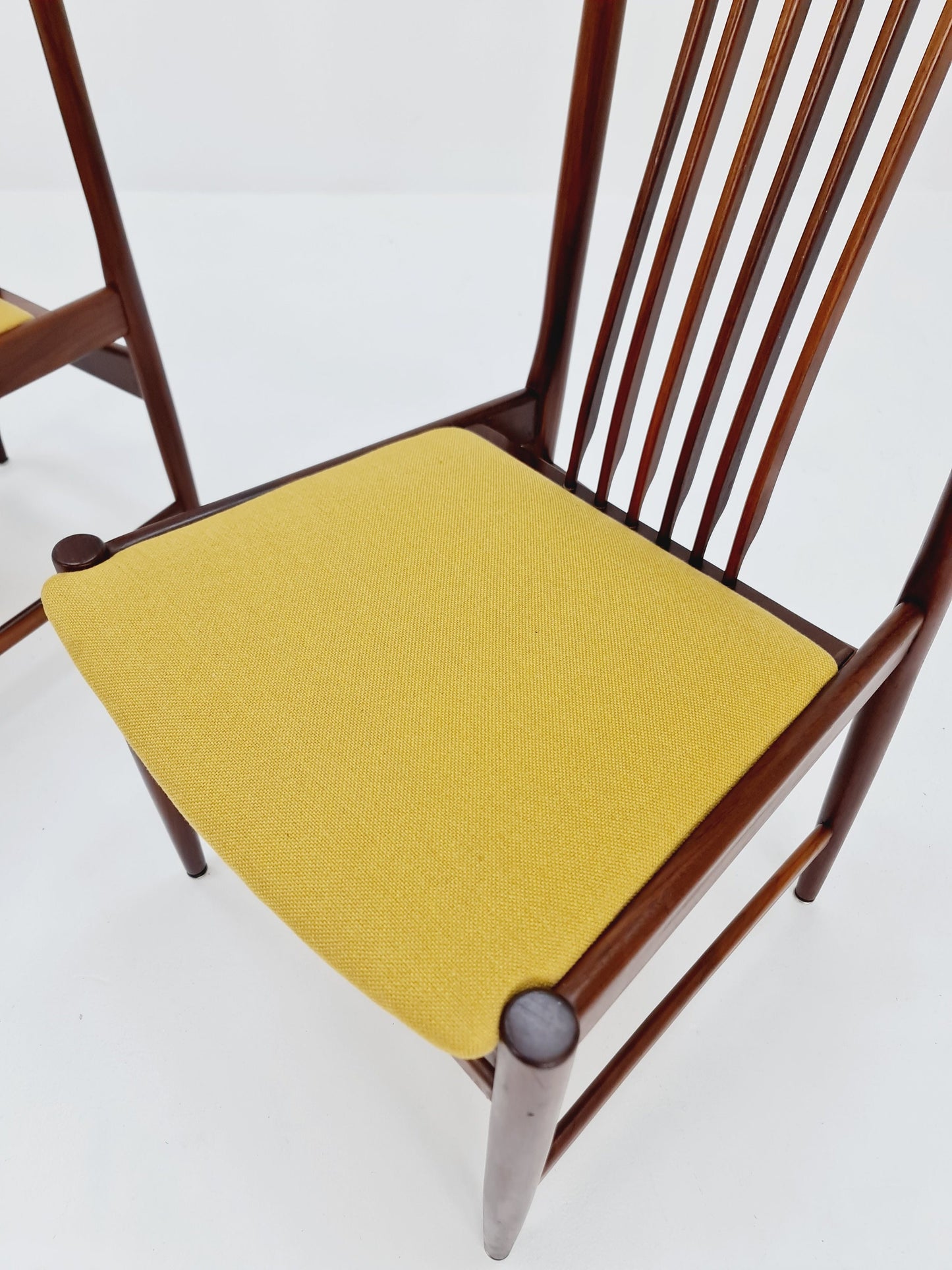 Danish Rare Teak Dining chairs By Arne vodder ,1960s