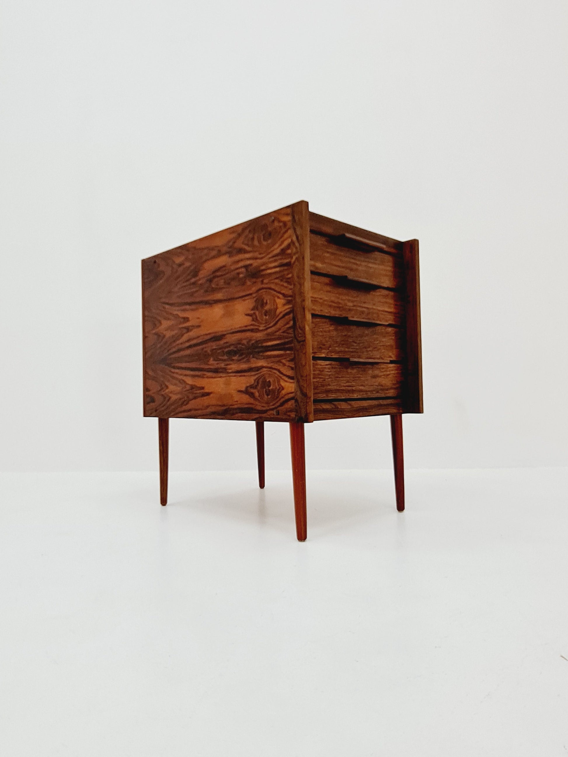 Midcentury Danish Desk design chest of drawers / drawer dresser /4 drawers cabinet, 1960s