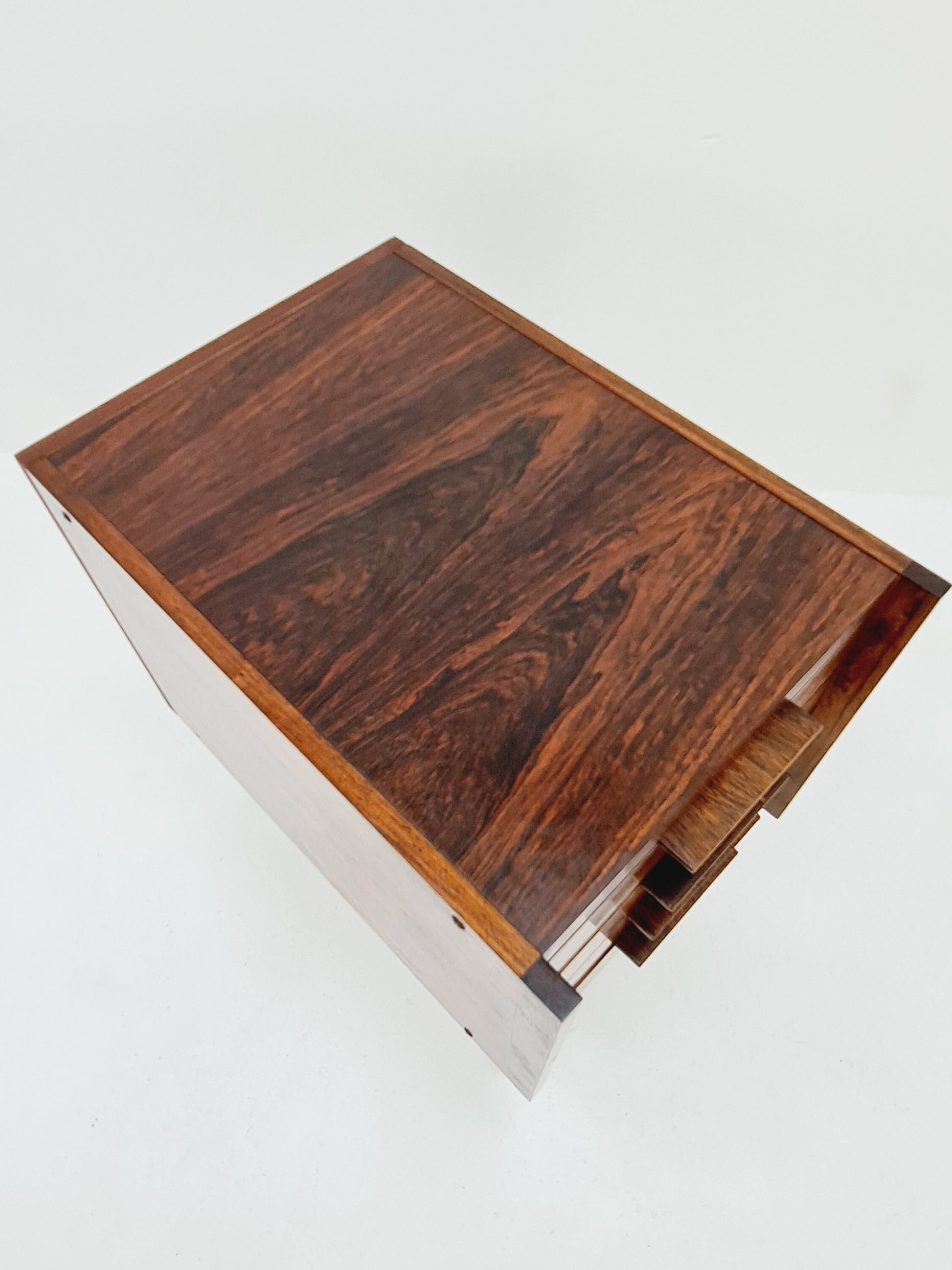 Midcentury Danish Desk design chest of drawers / drawer dresser /4 drawers cabinet, 1960s