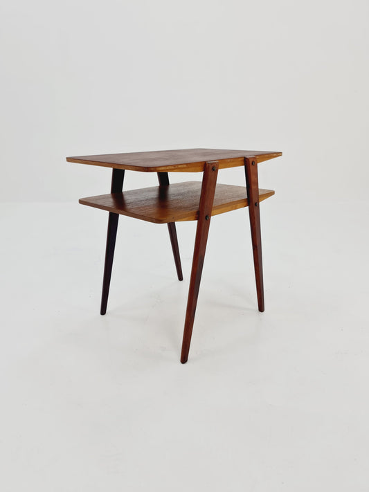 Swedish Mid century Mahogany nightstands, side tables by Albert’s Möbelfabrik, 1960s