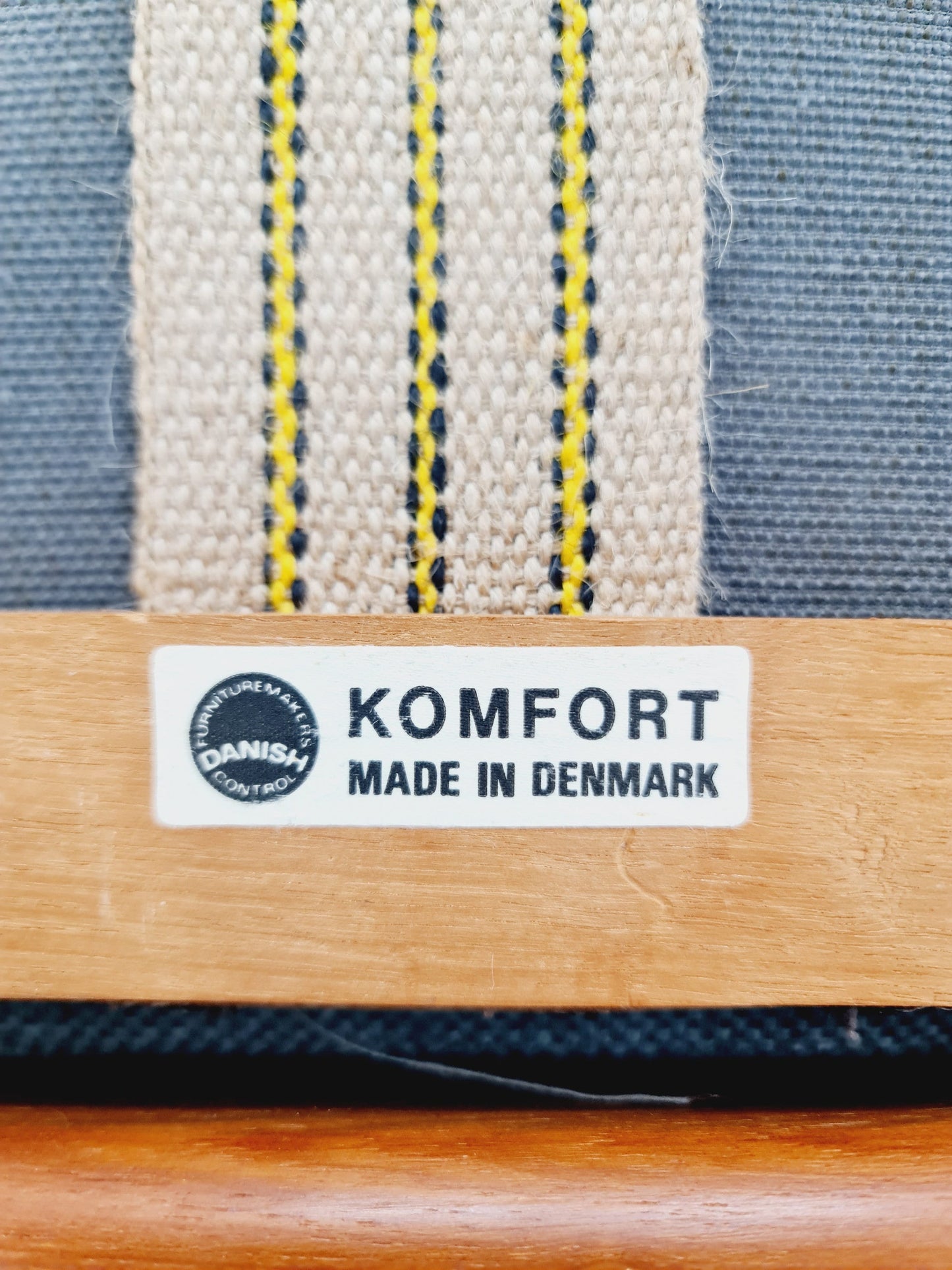 Mid century teak easy lounge chairs by Arne Wahl Iversen for Komfort , Set of 2, 1960s